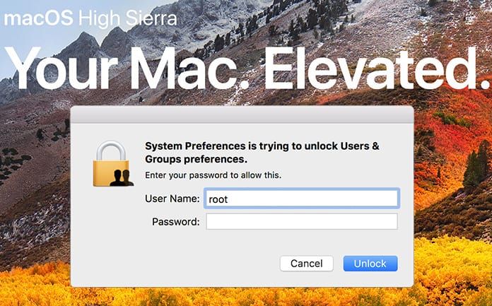 macOS High Sierra