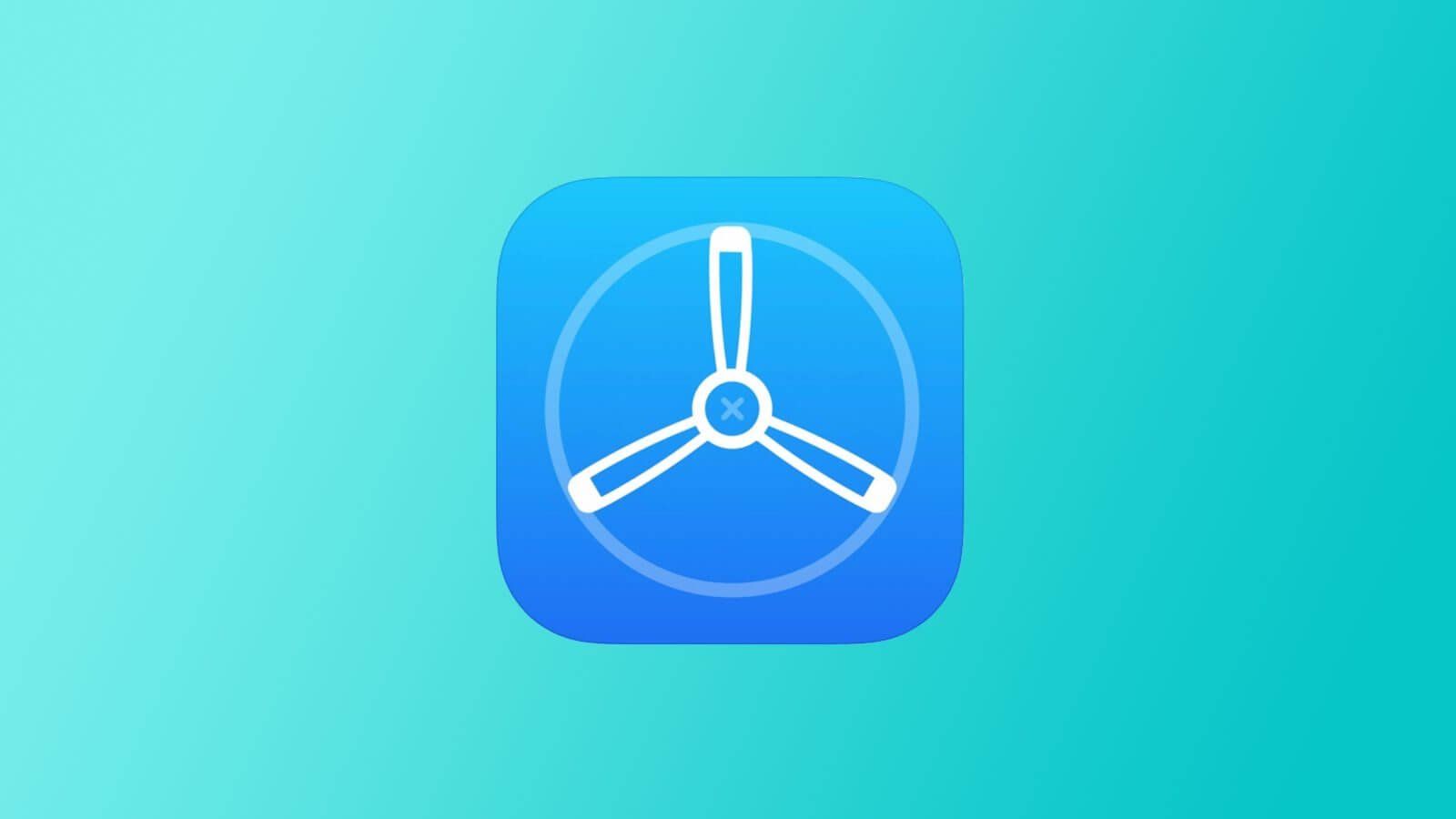 Testflight. Testflight logo.