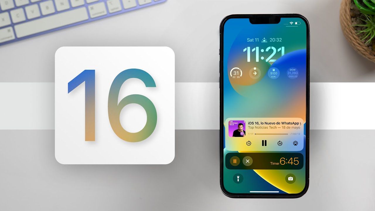 Новое айфон ios 16