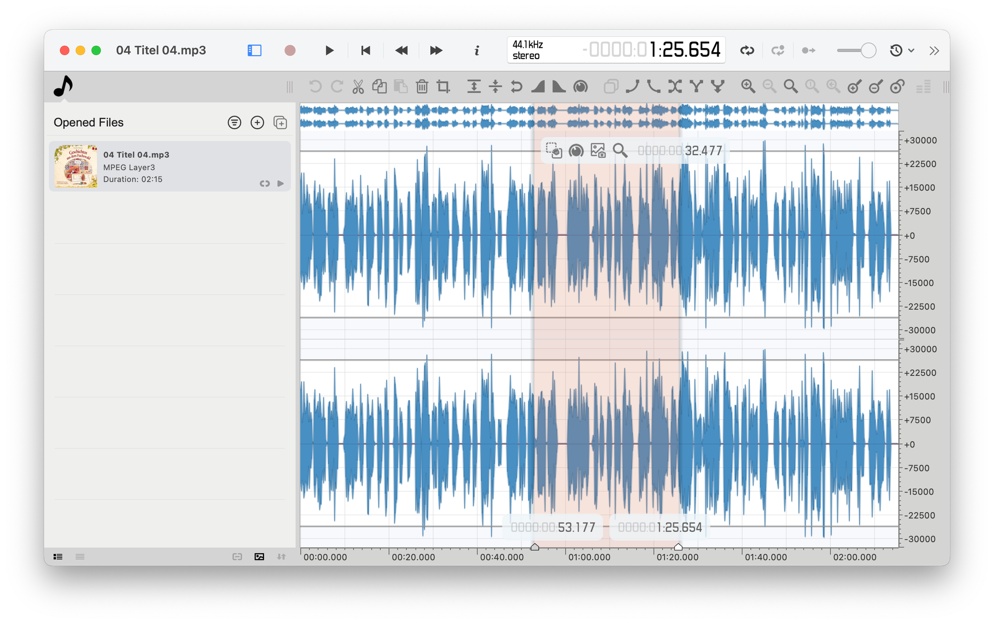 Ocenaudio – приложение для быстрого редактирование аудио получило обновление