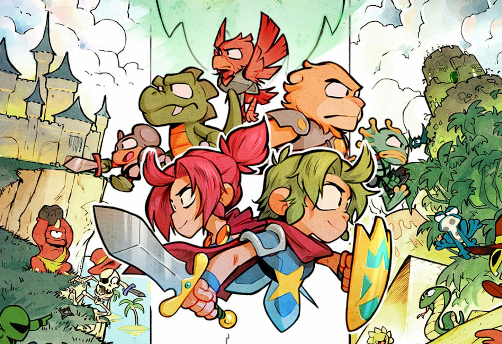 Wonder boy the dragon s trap steam фото 9