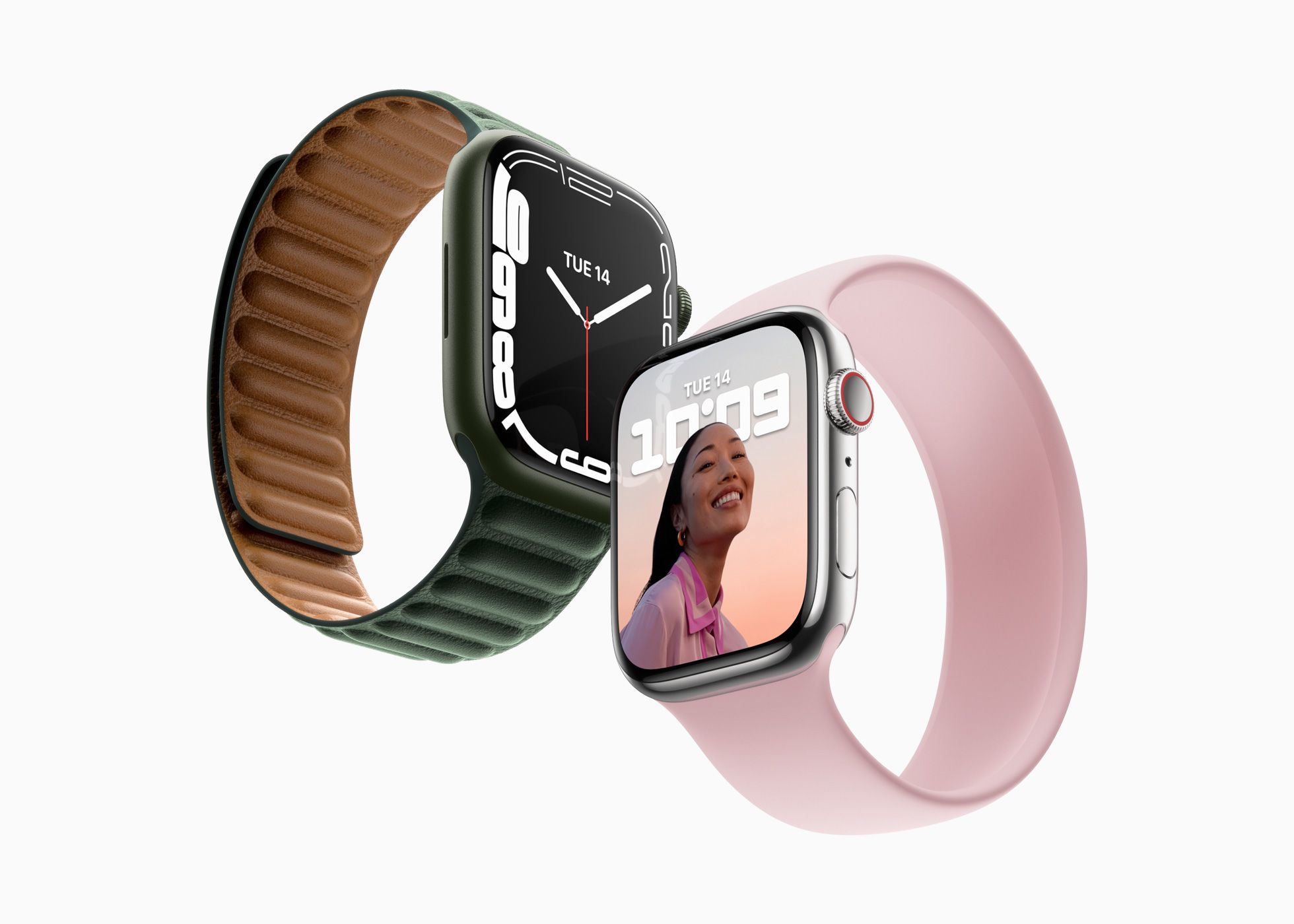 Apple представила Apple Watch Series 7 с увеличенным экраном