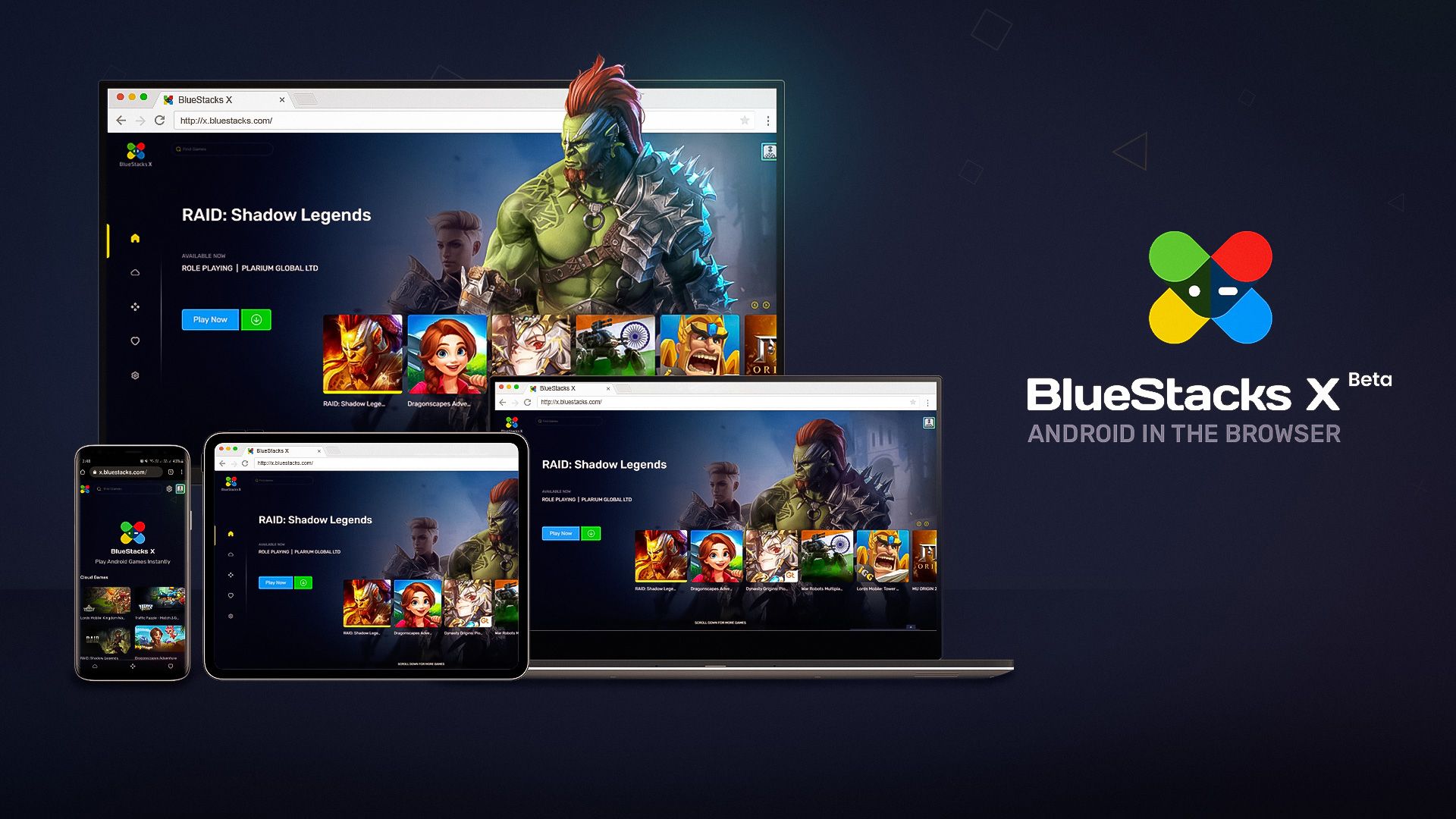 BlueStacks X – новый и бесплатный способ играть в Android-игры прямо в браузере