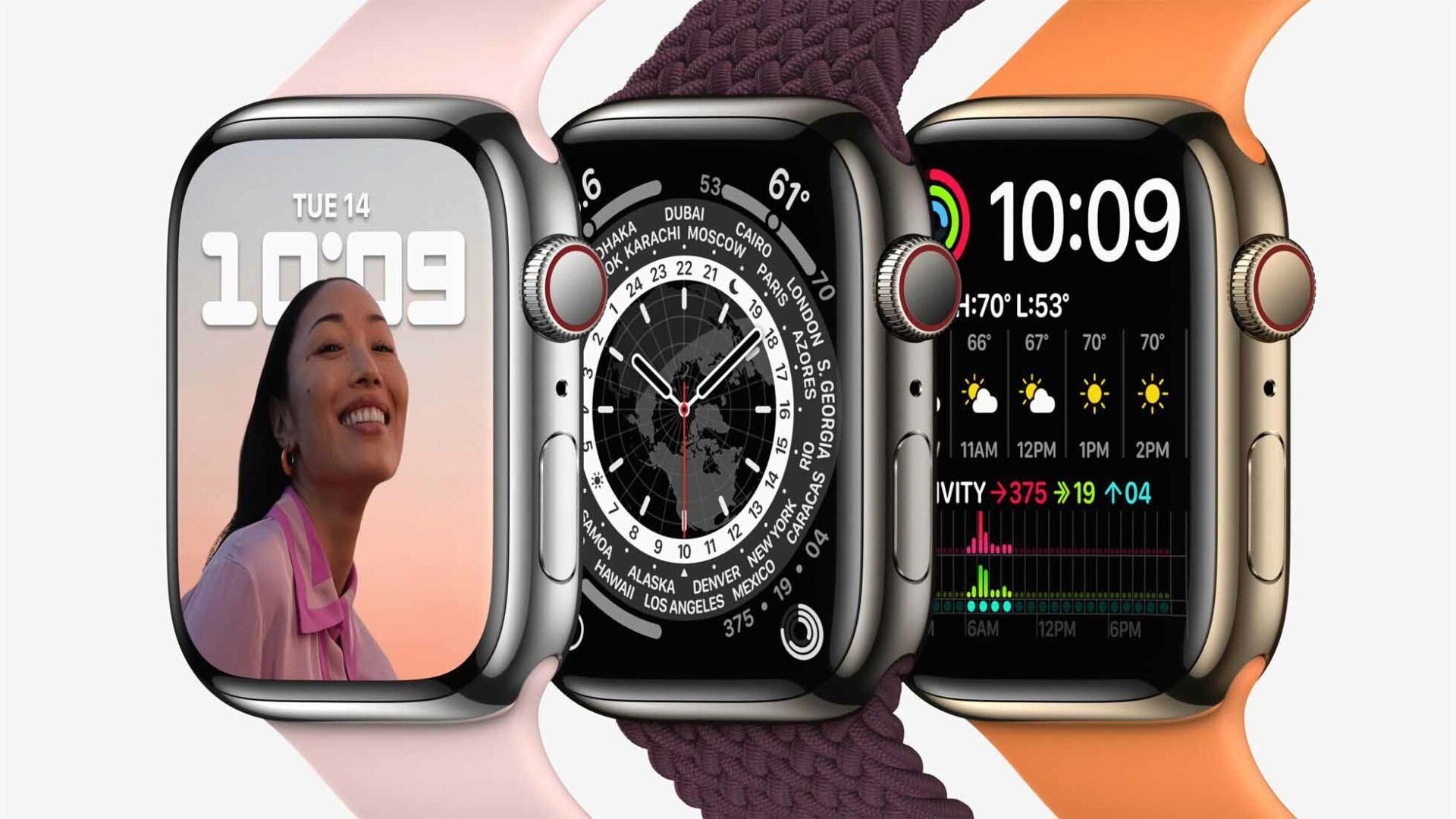 Apple открыла предзаказы на Apple Watch Series 7, стоимость часов в России начинается от 37 тысяч рублей
