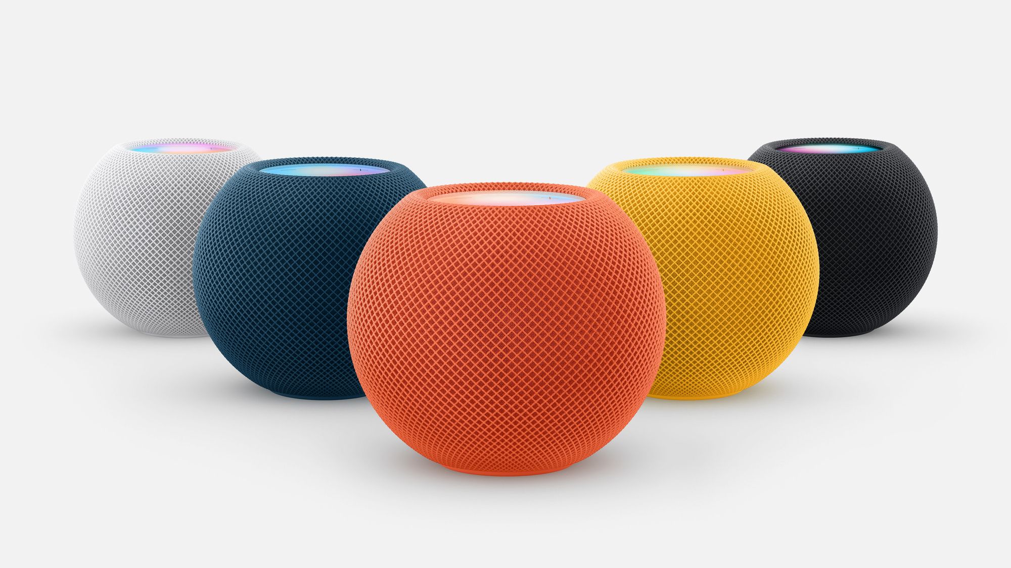 Apple представила HomePod mini в новых цветах