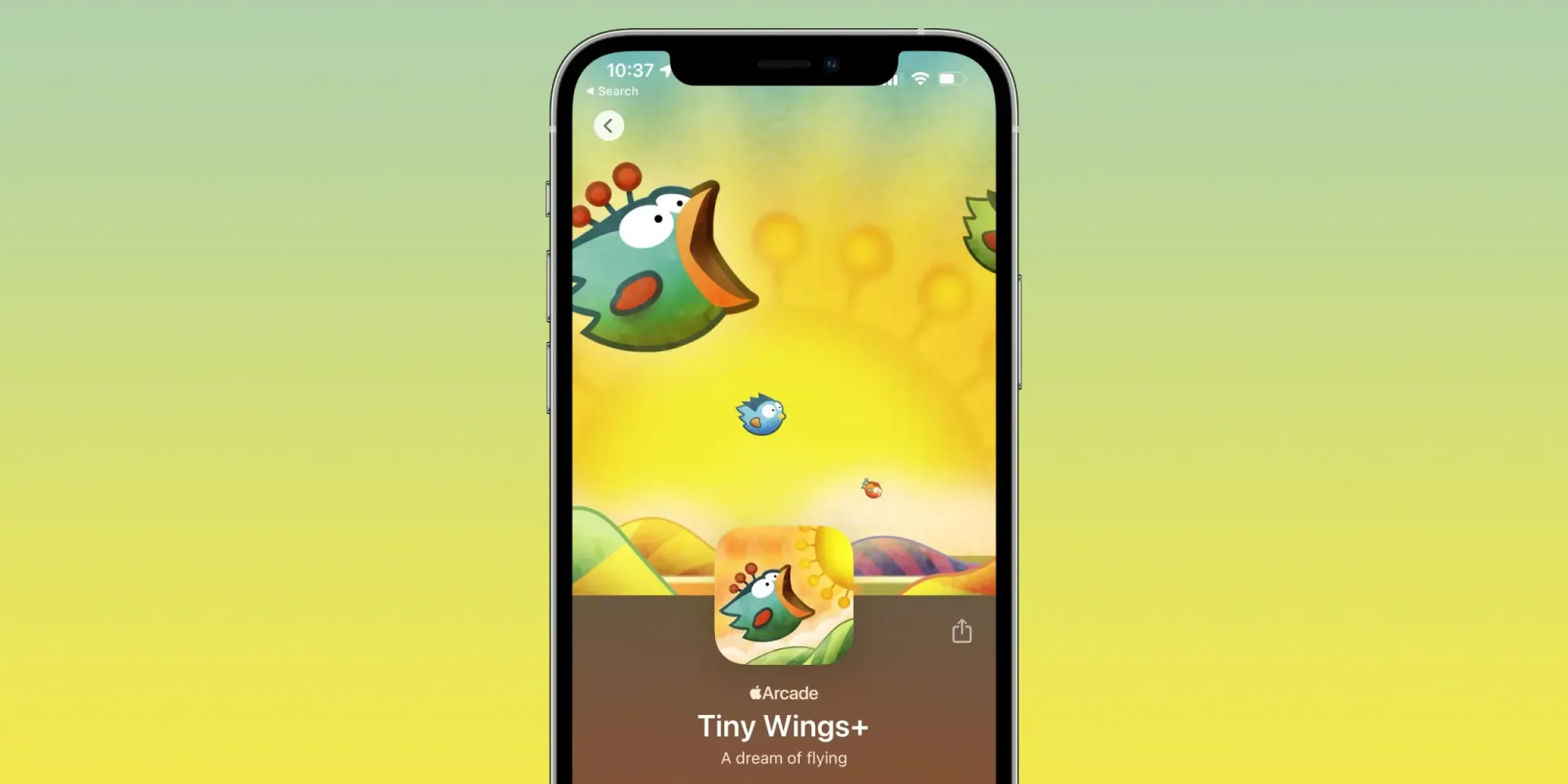 Tiny Wings вышла в Apple Arcade