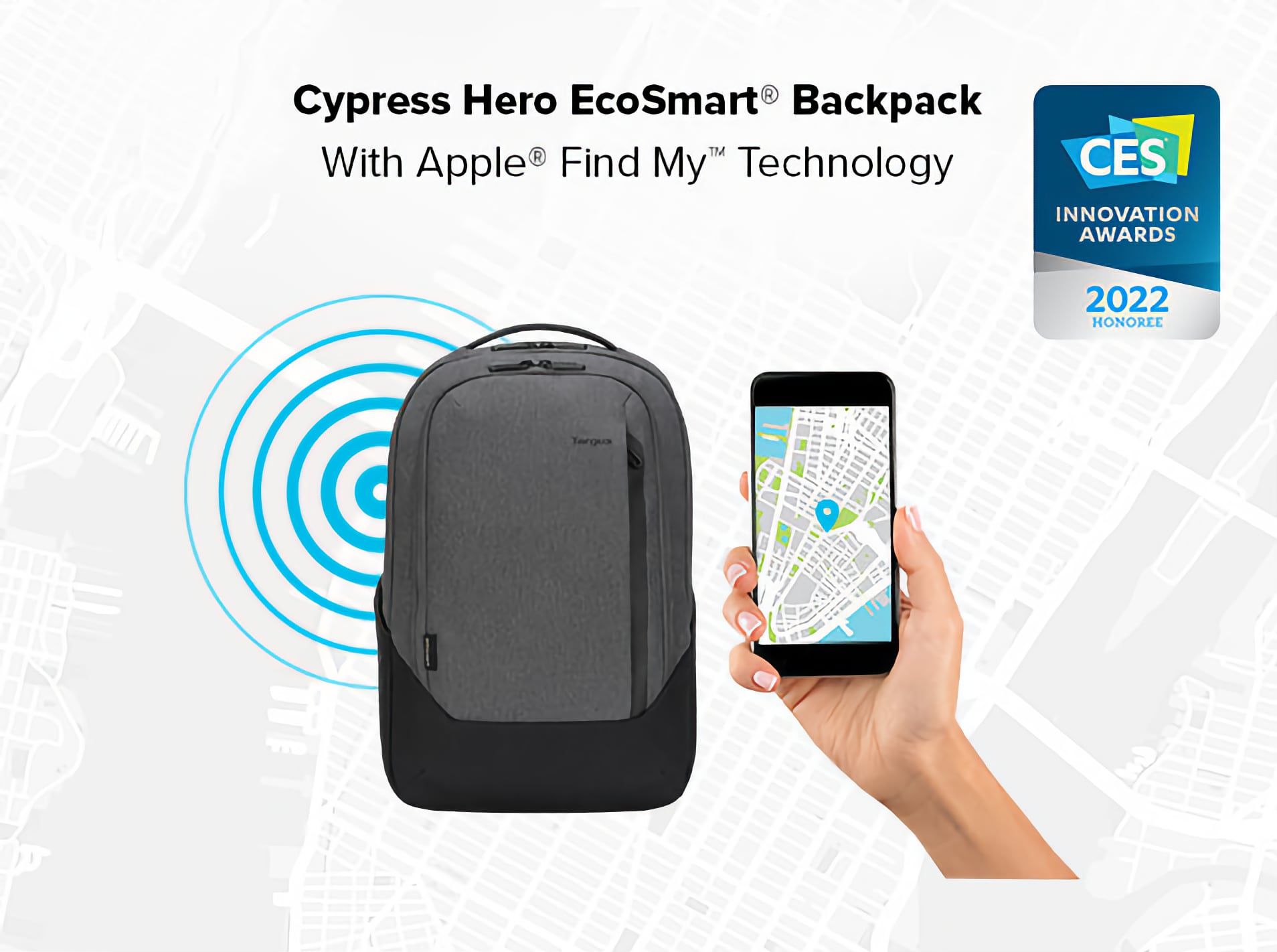 CES 2022: Targus выпустит рюкзак с возможностью поиска через «Локатор» от Apple