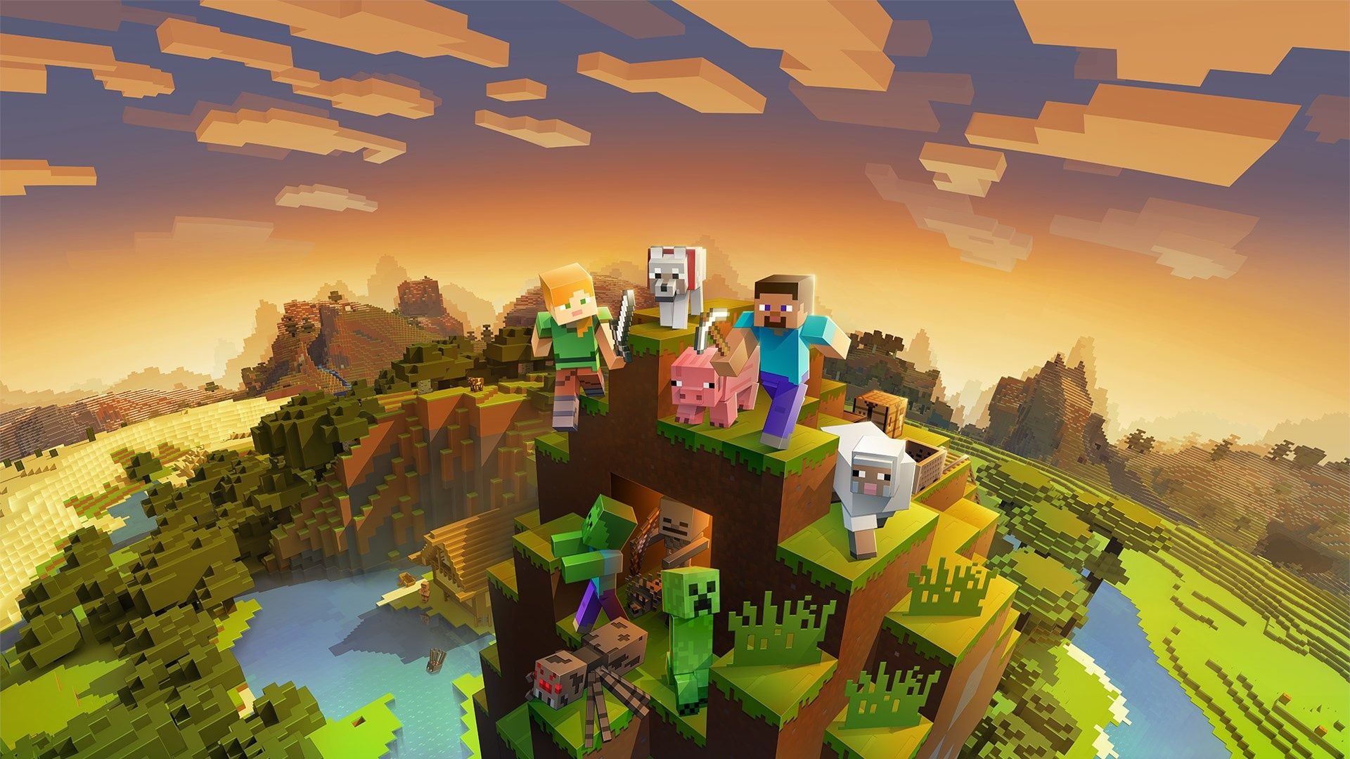 Microsoft удалила Minecraft из App Store и Google Play