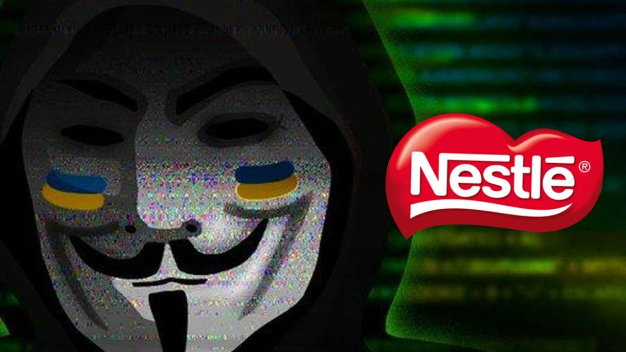 Хакерская группировка Anonymous утверждает, что взломала Nestlé и украла 10 ГБ данных