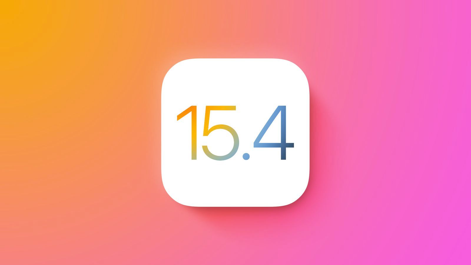 Apple выпустит iOS 15.4 и iPadOS 15.4 на следующей неделе