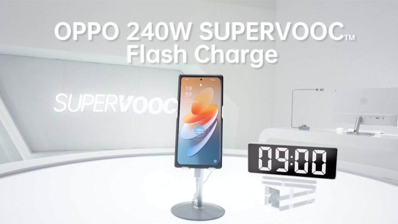 Oppo представила рекордную технологию быстрой зарядки, которая в 12 раз быстрее, чем у iPhone 13