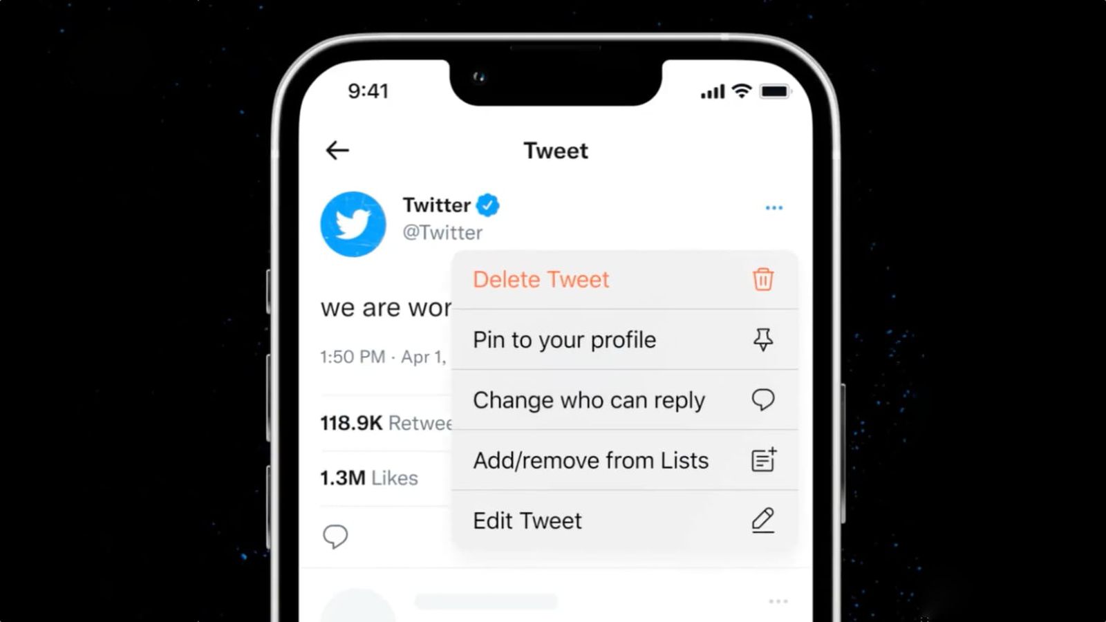 Twitter работает над кнопкой редактирования, тестирование начнется в ближайшее время для подписчиков Twitter Blue