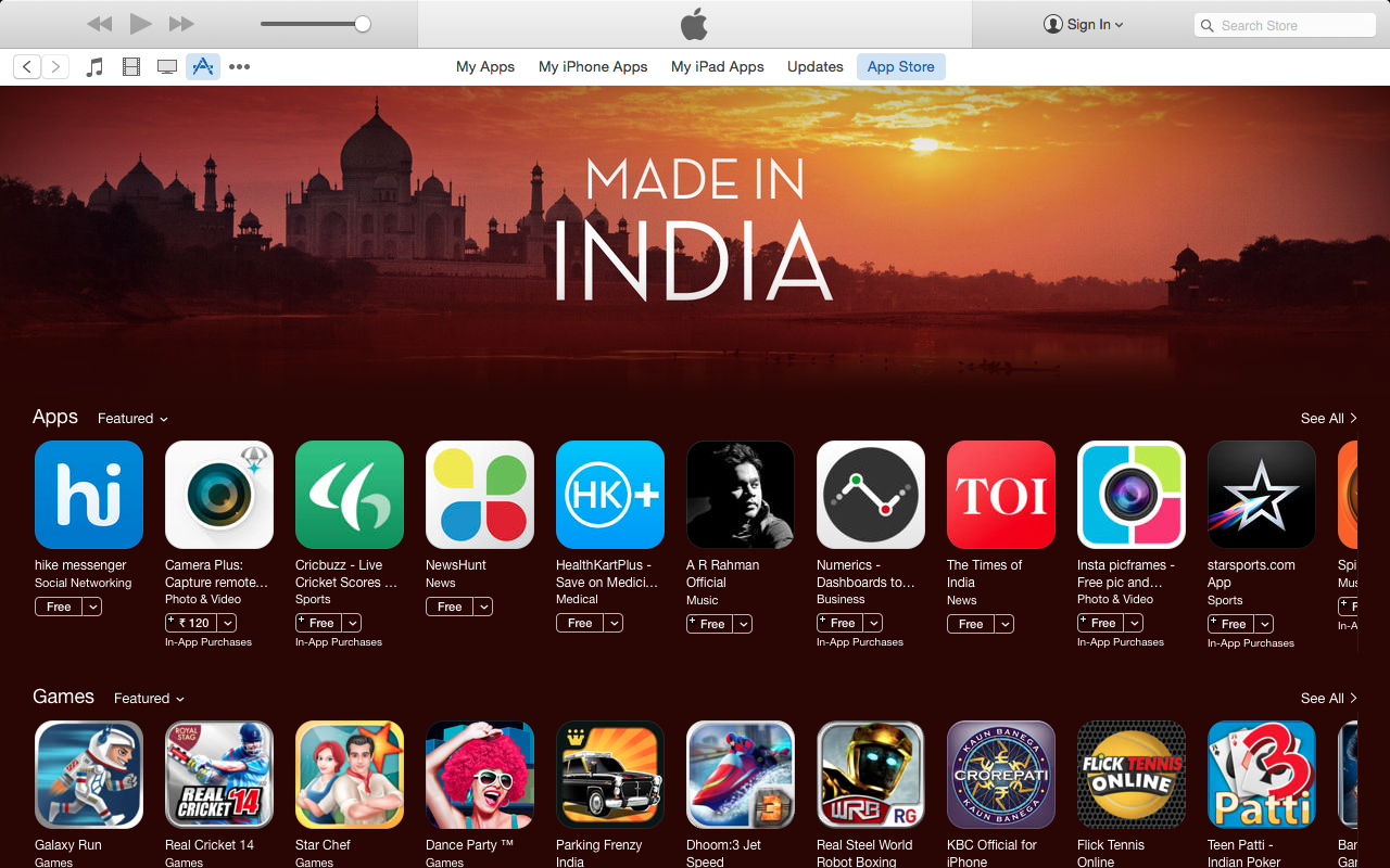 В Индии больше нельзя оплачивать покупки и подписки в App Store с помощью банковских карт
