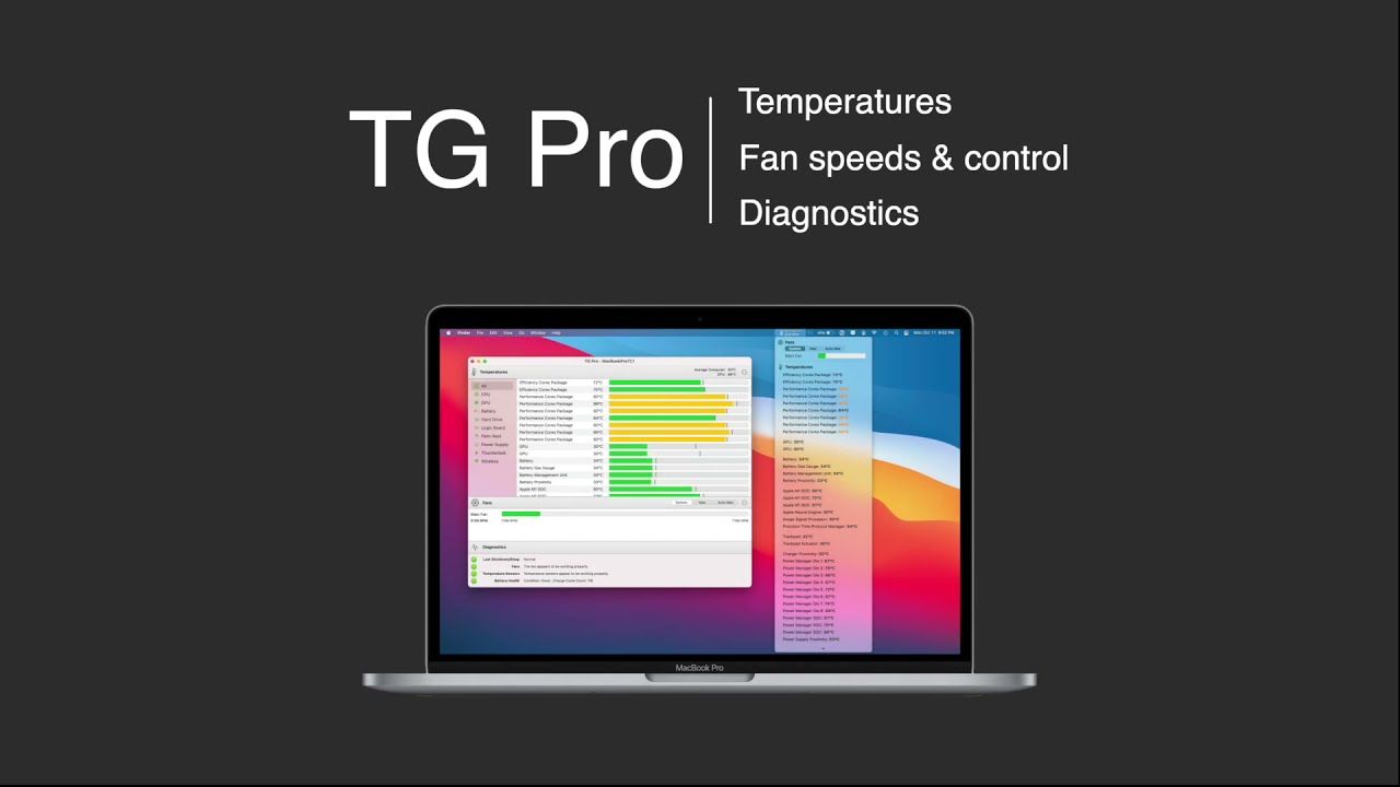 Утилита TG Pro получила поддержку чипа М2