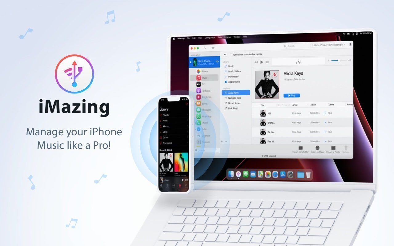 iMazing обзавёлся новым музыкальным плеером и оптимизированным управлением медиатекой