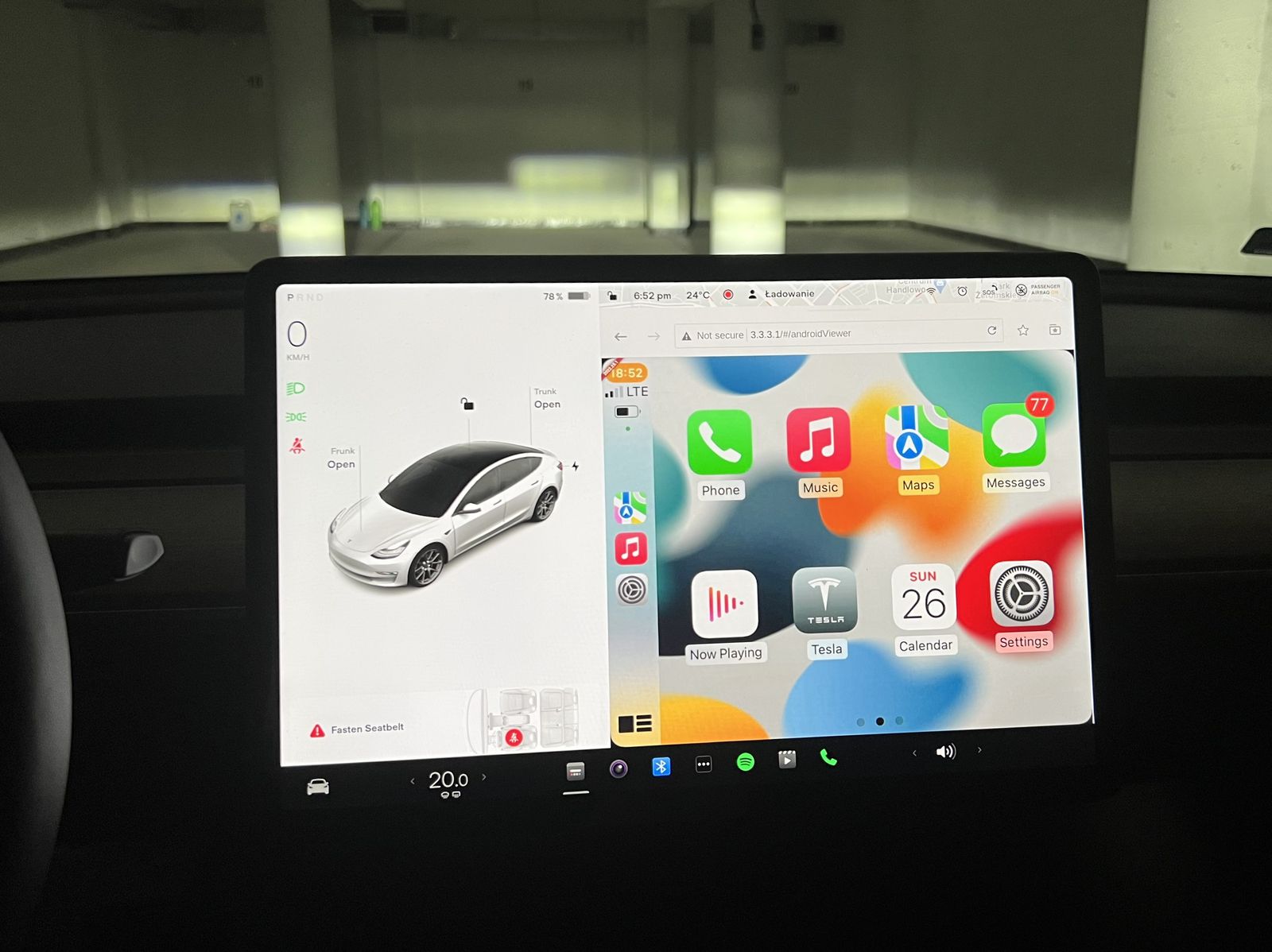 Разработчик Tesla Android Project представил новую версию своего проекта