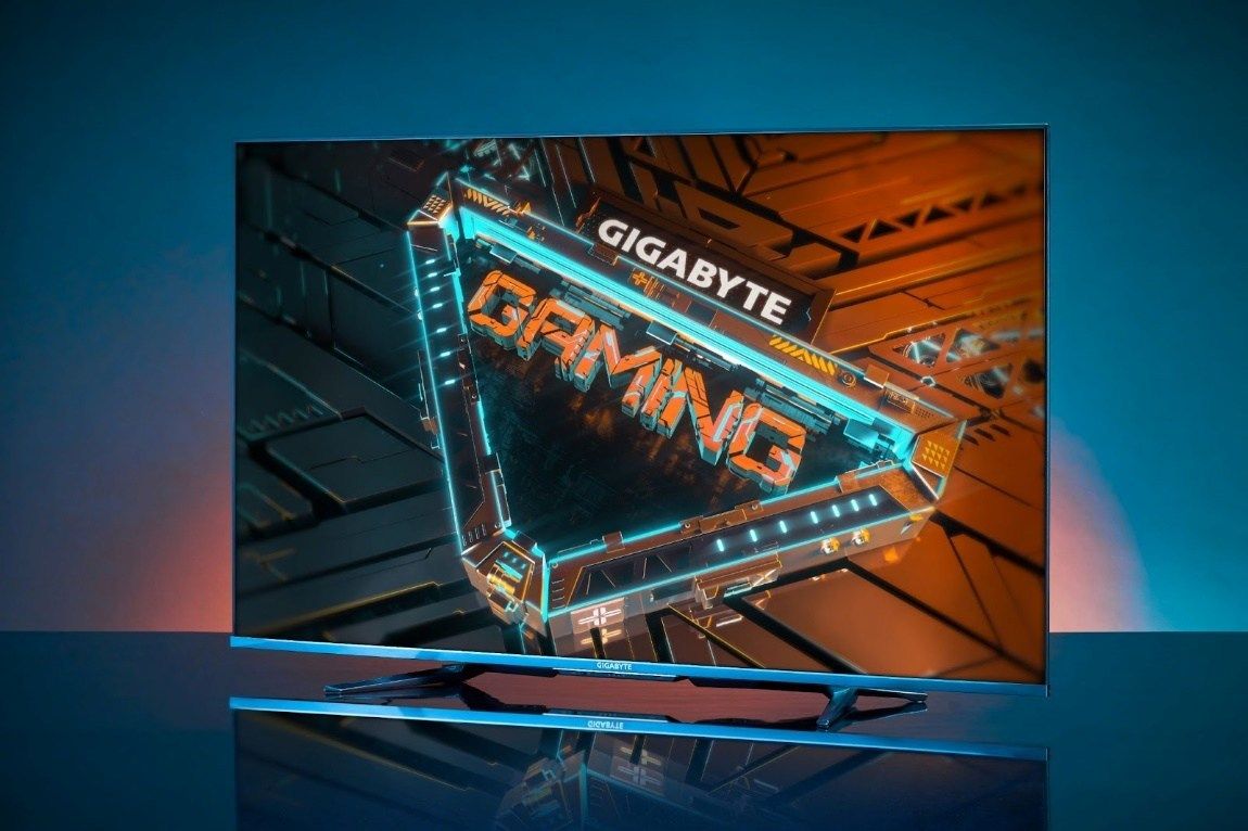 GIGABYTE представила 54,6-дюймовый игровой монитор S55U с 4K и 120 Гц