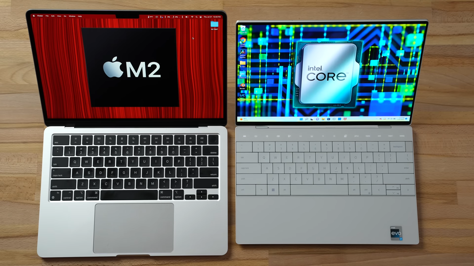 MacBook Air с чипом М2 работает под управлением Windows 11 быстрее, чем более дорогой ноутбук Dell