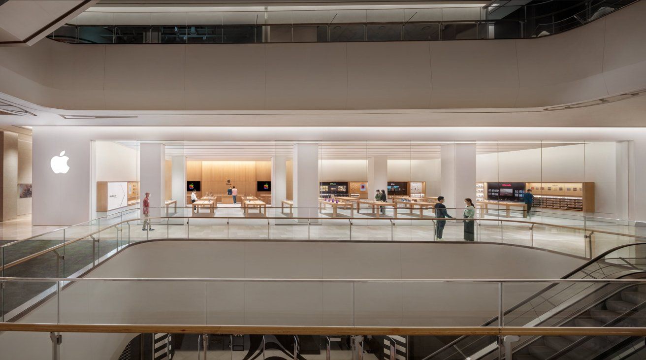 Apple открыла четвёртый южнокорейский магазин в Сеуле
