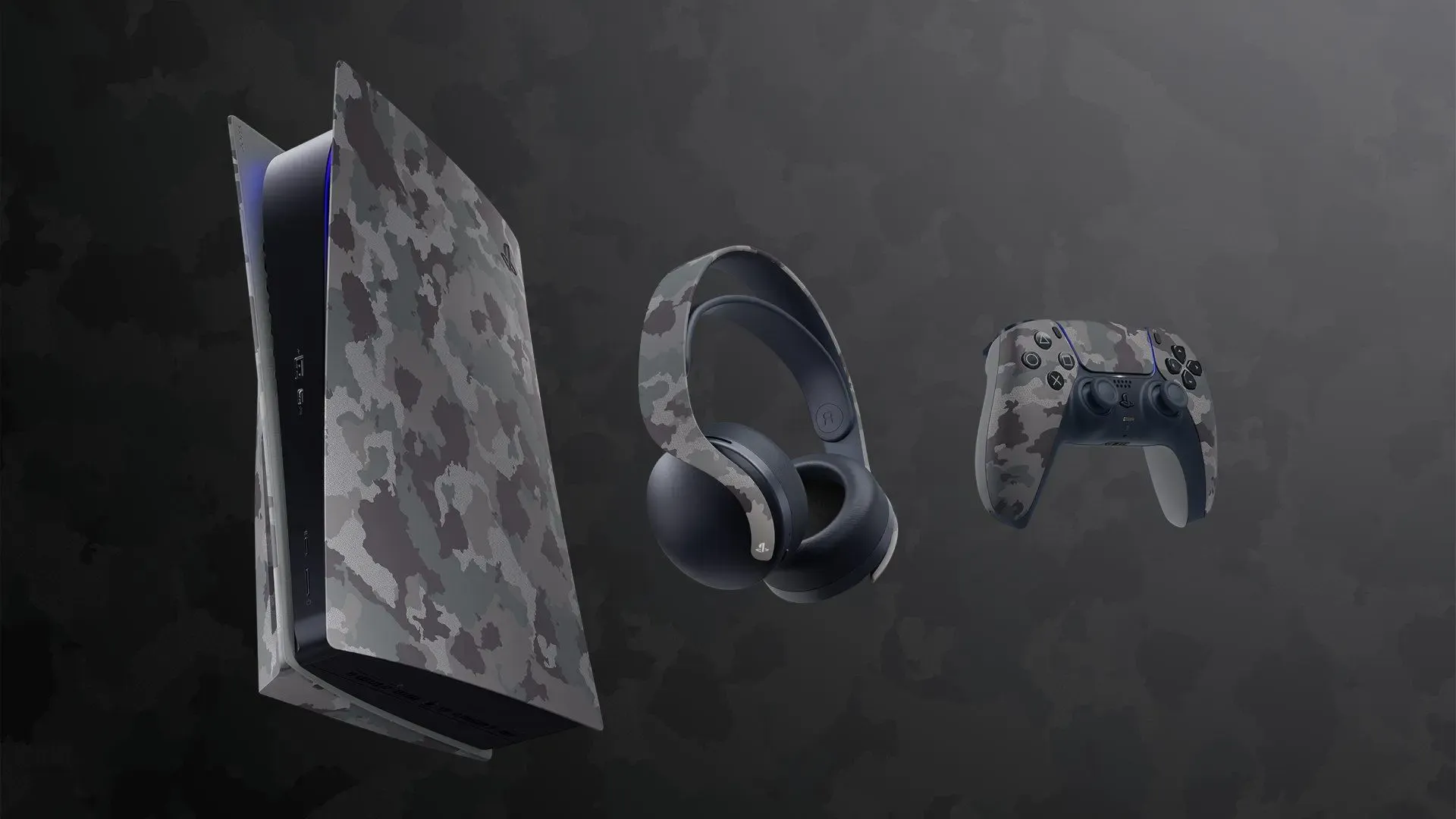 Sony представила PS5 Grey Camouflage Edition