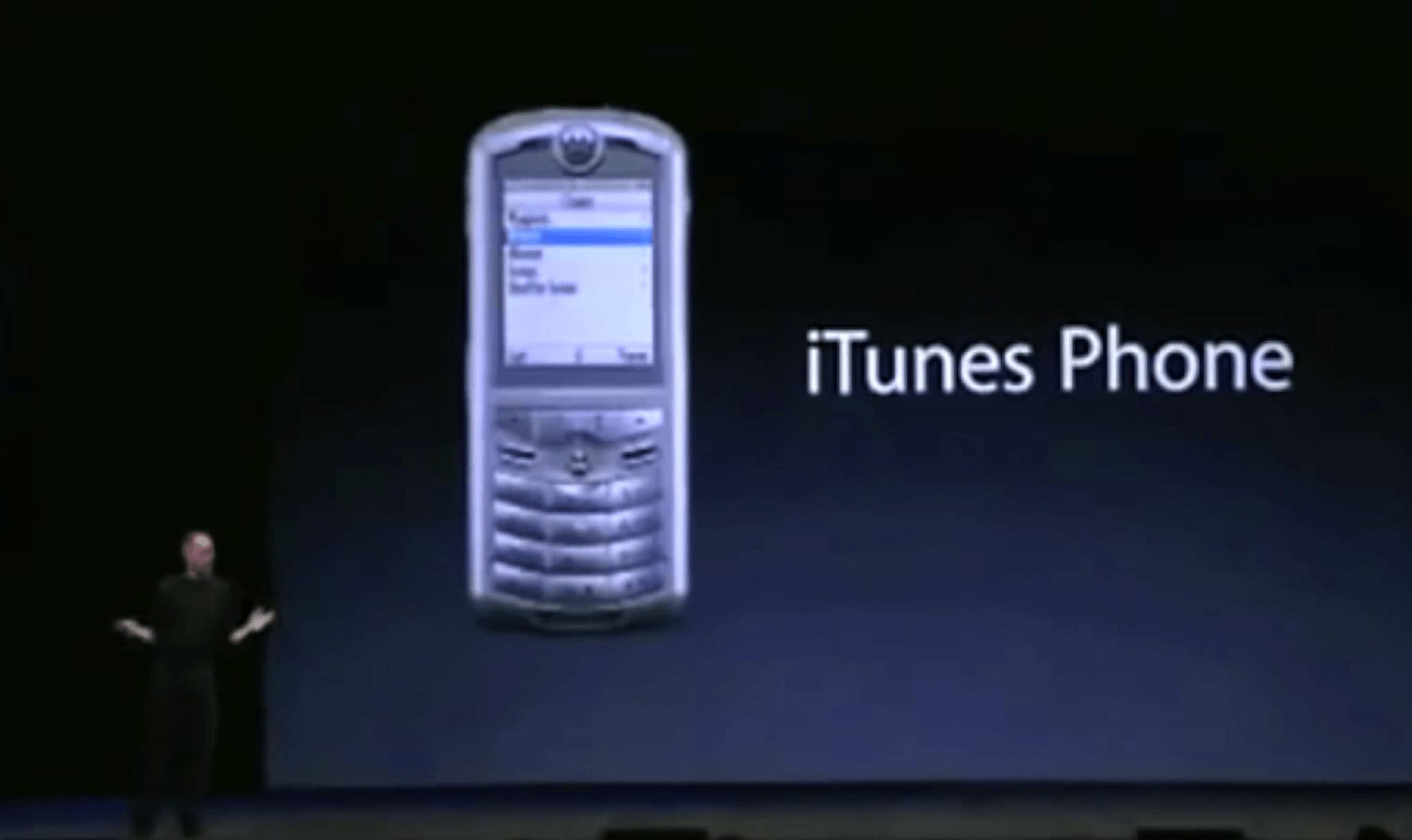 Этот день в истории Apple: Стив Джобс представляет Rokr E1, первый телефон с iTunes