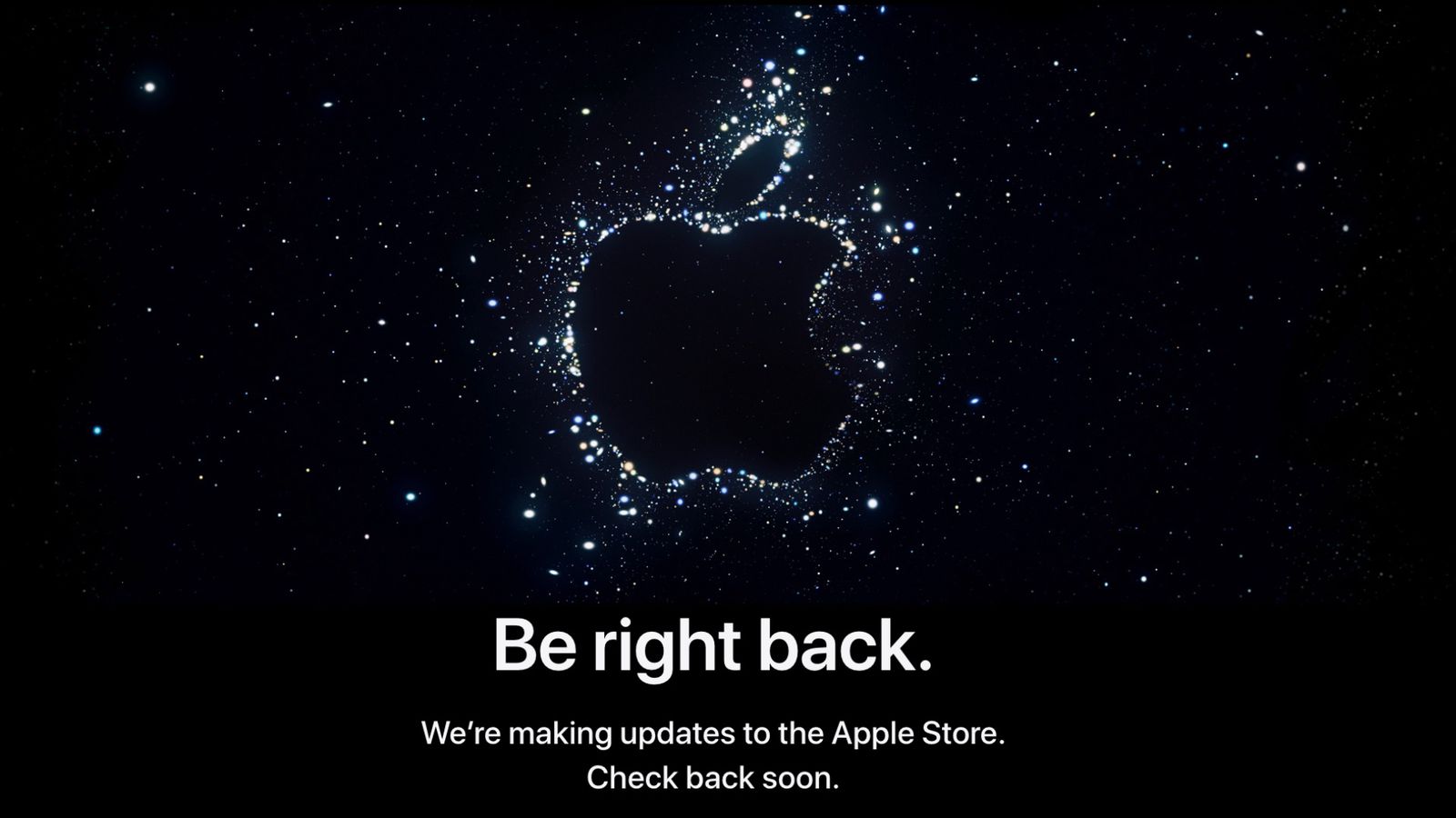 Apple закрыла интернет-магазин в преддверии мероприятия Far Out
