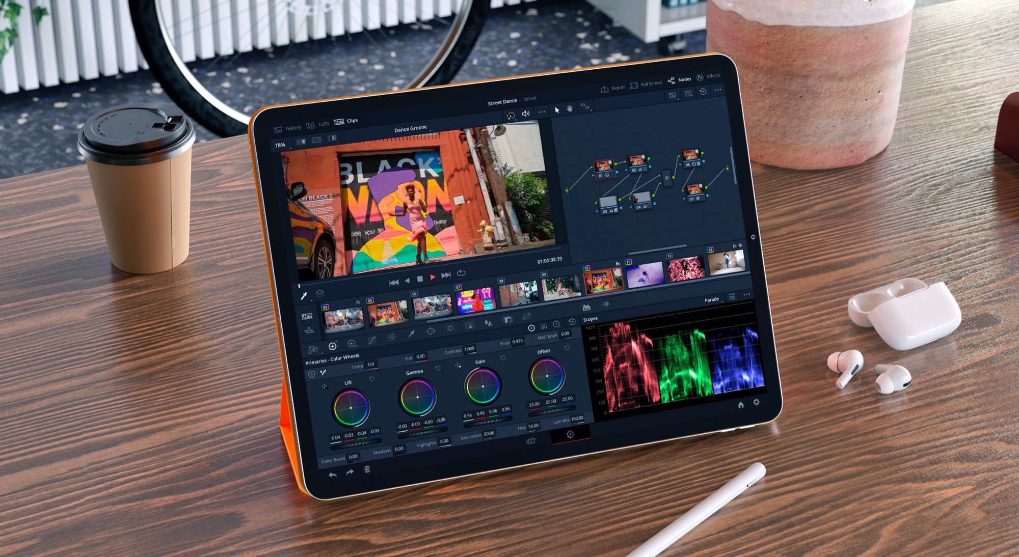 Blackmagic Design анонсировала новую версию DaVinci Resolve для iPad