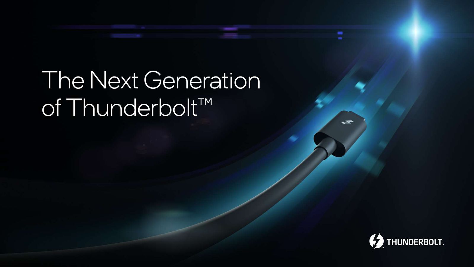 Intel анонсировала Thunderbolt 5 с возможностью подключения двух 8K-дисплеев