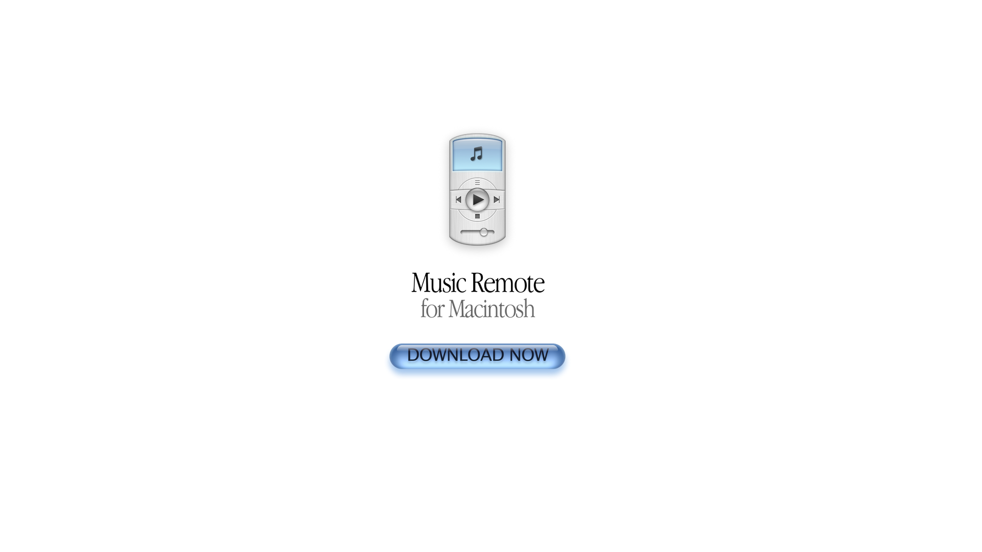 Ретро-приложение Music Remote – дань уважения забытому плееру