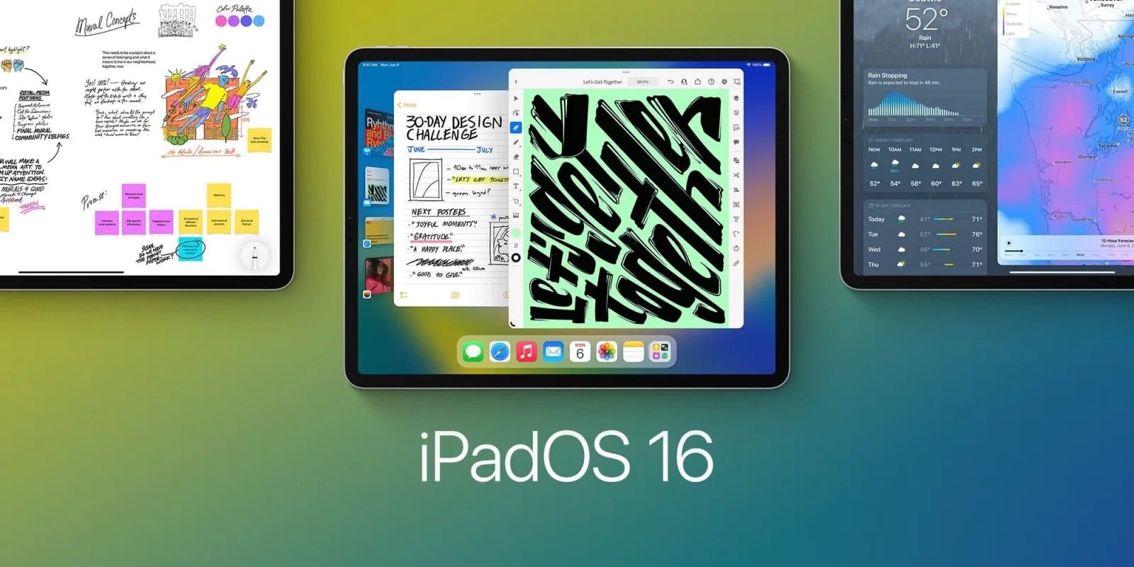iPadOS 16 и macOS Ventura выйдут 24 октября