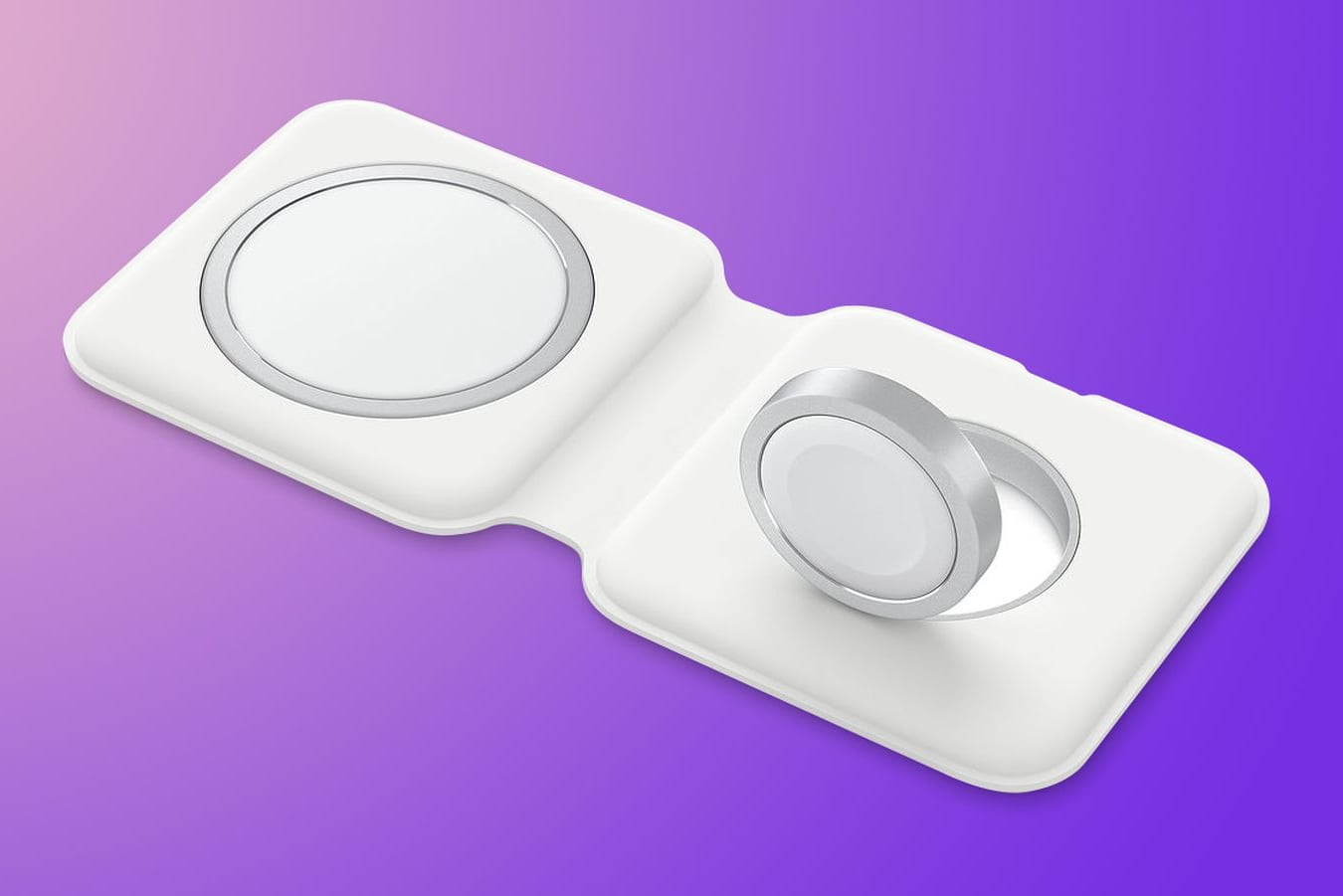 Apple впервые обновила прошивку MagSafe Duo