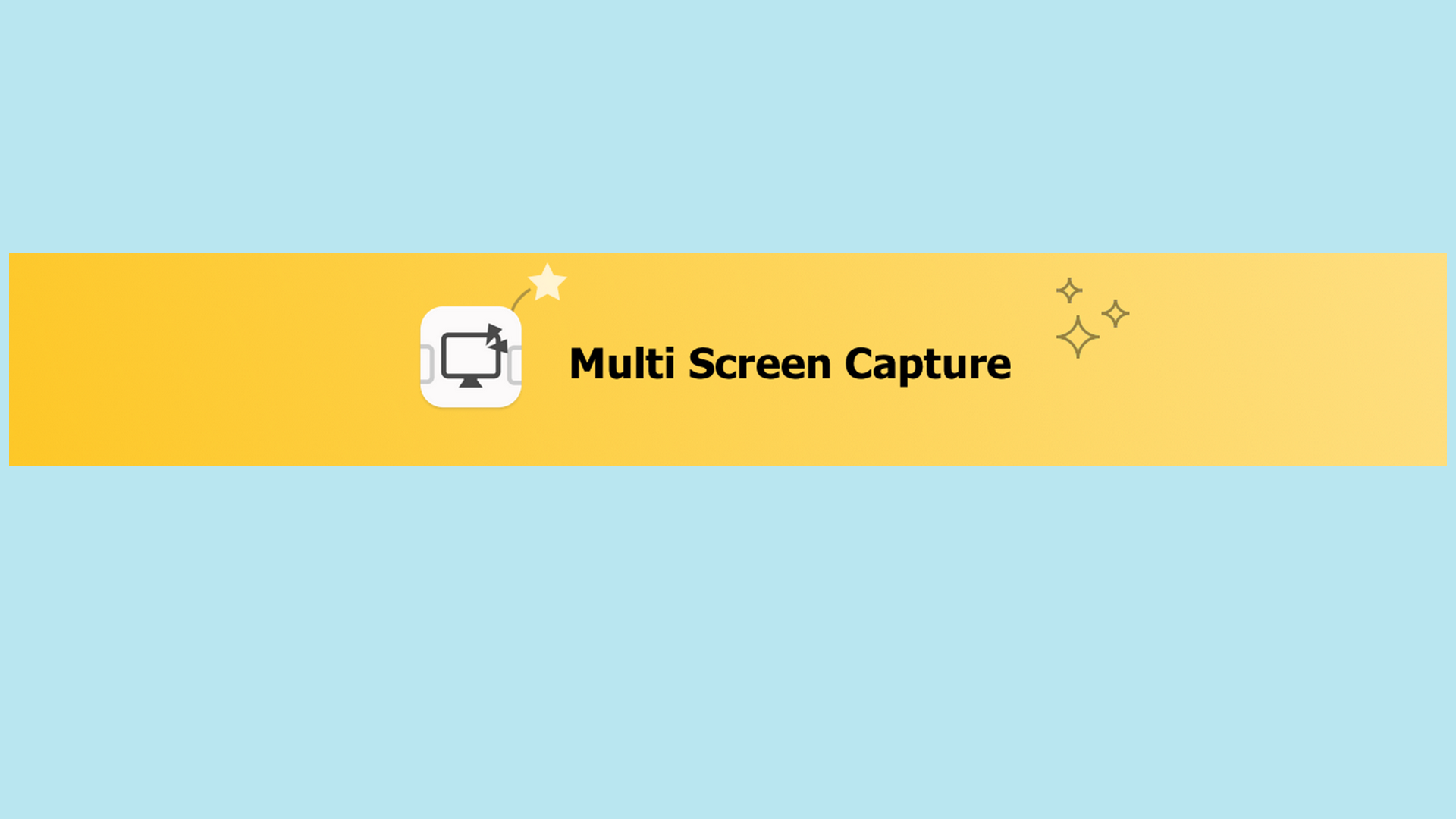 Multi Screen Capture – помощник для пользователей с дополнительными мониторами