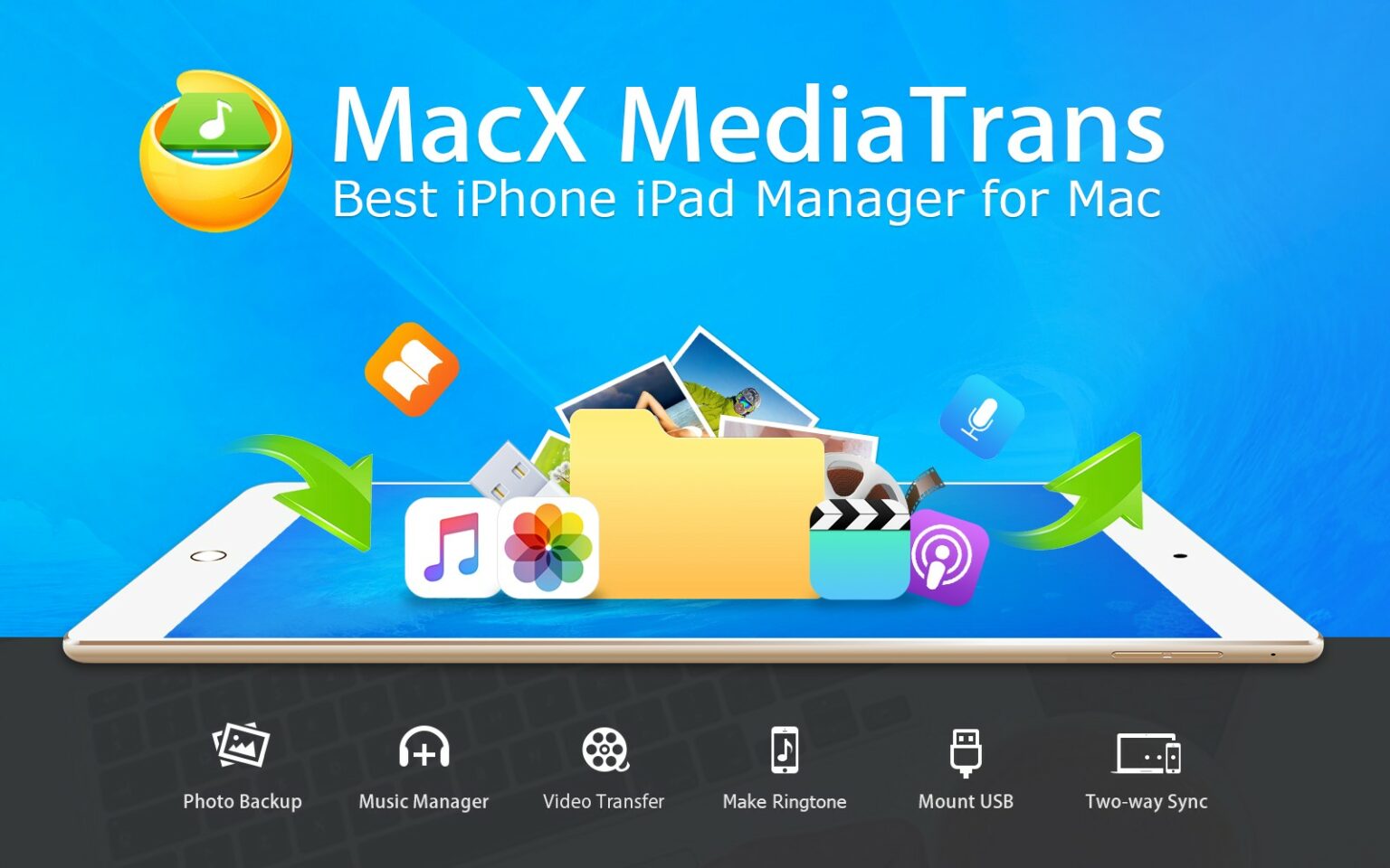 Временно бесплатно: MacX MediaTrans — резервное копирование и управления данными на iPhone