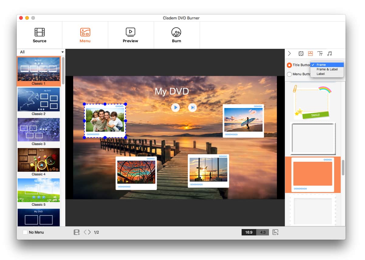 DVDStyler – бесплатное ретро-приложение для создания DVD-проектов на Mac