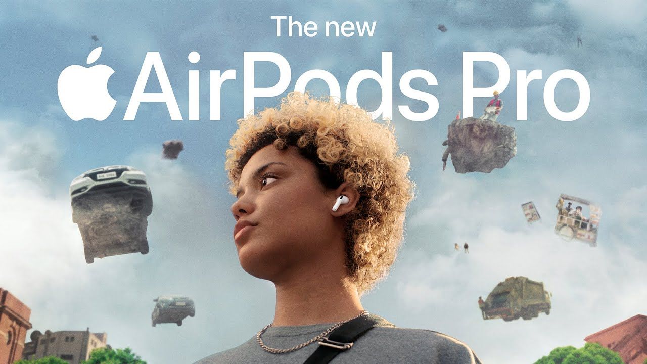 Apple опубликовала новый рекламный ролик AirPods Pro, рассказывающий о двухкратном активном шумоподавлении