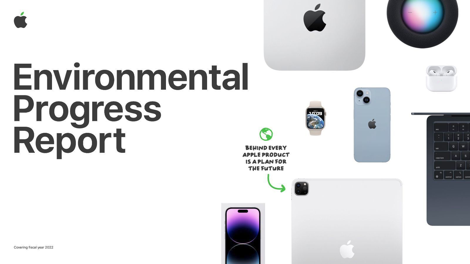 Apple поделилась отчётом об экологическом прогрессе за 2023 год в преддверии Дня Земли