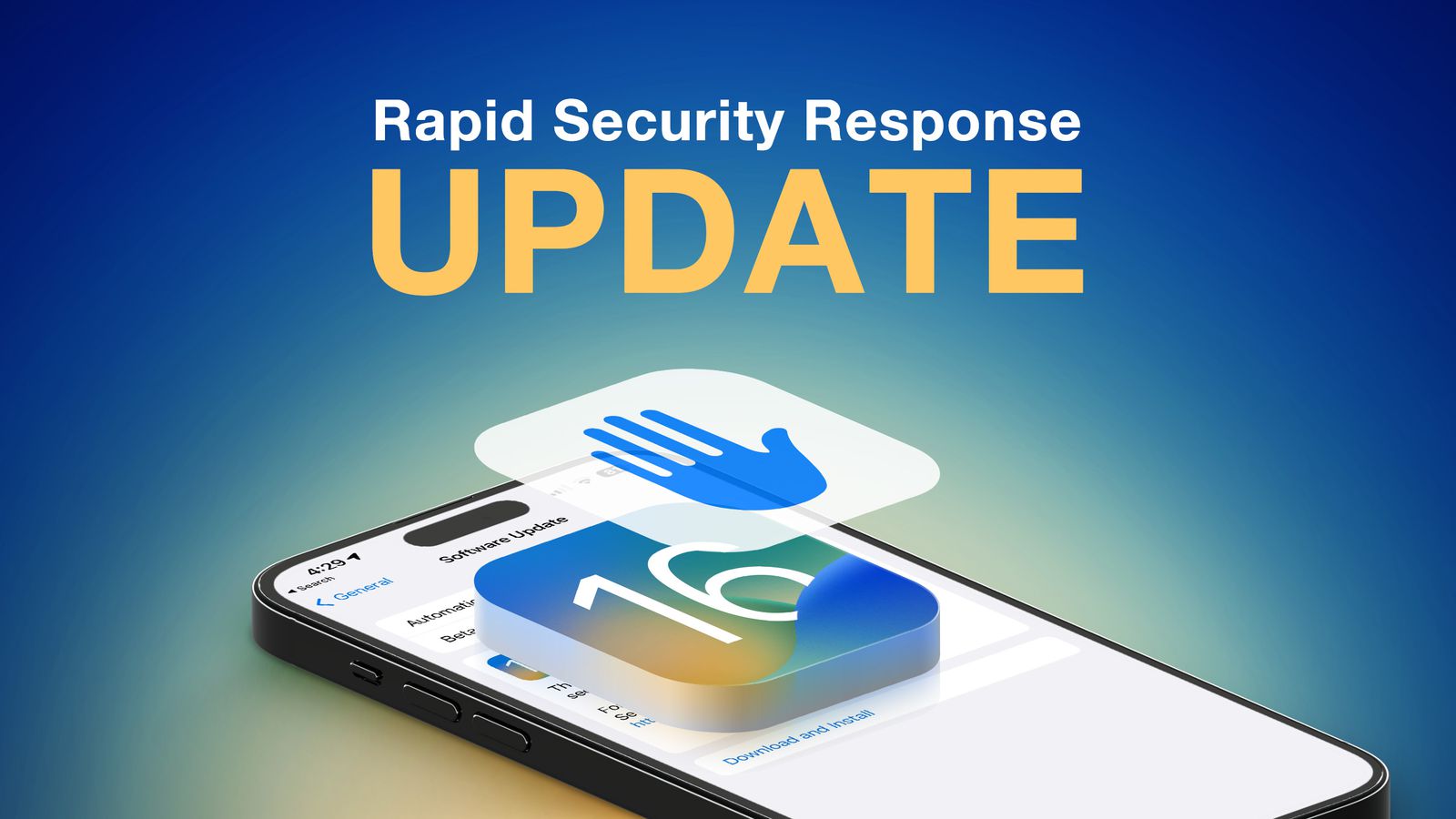Apple выпустила обновления Rapid Security Response для iOS 16.4.1 и macOS 13.3.1