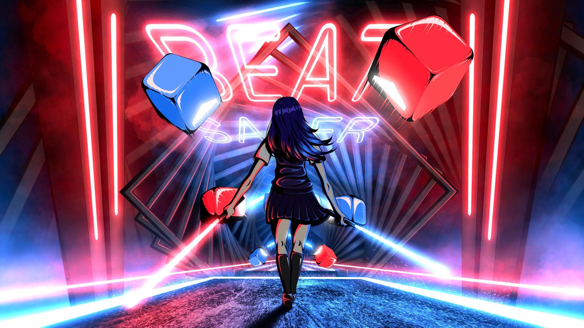 Beat Saber, ритм-игра для VR, может появиться в версии для гарнитуры от Apple