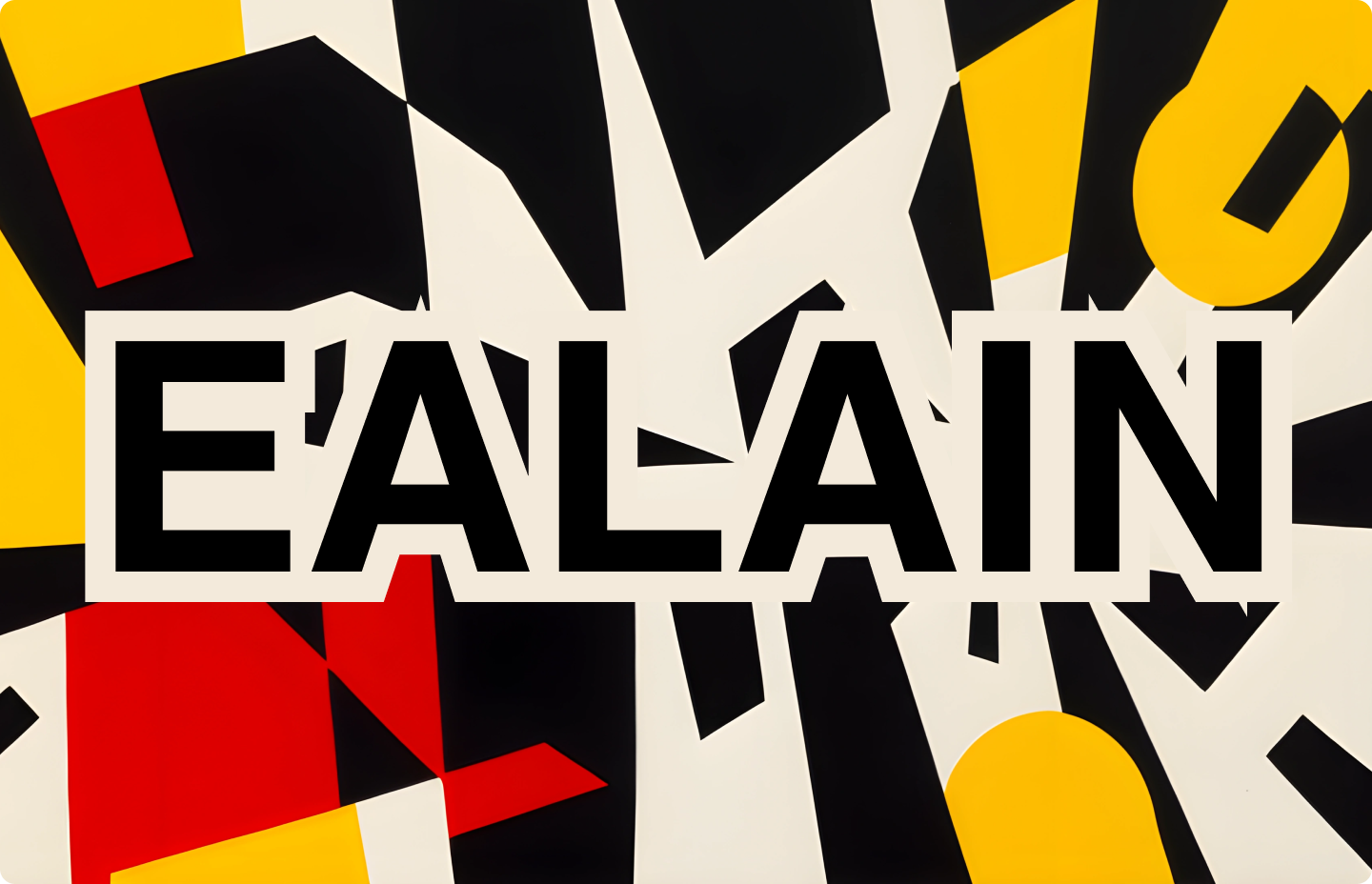 Ealain – скринсейвер для Mac способный создавать картины в жанре Баухаус