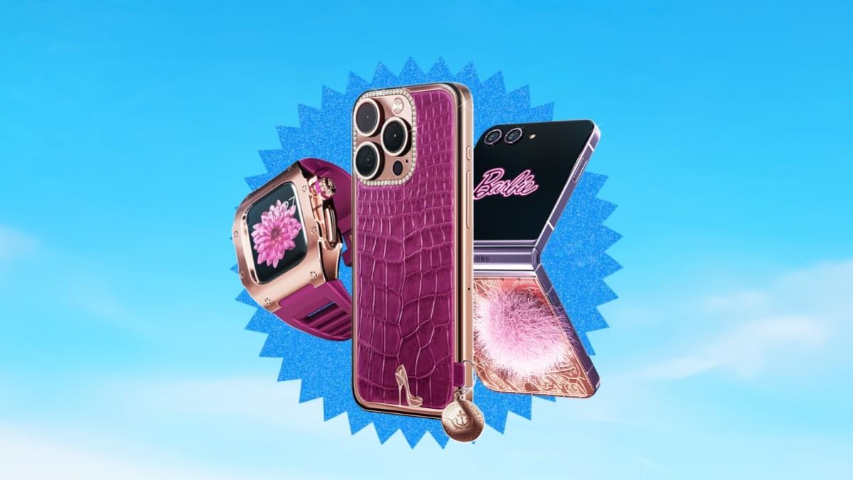 Caviar представила коллекцию Barbiecore, в которую вошли Apple iPhone 15 Pro, Watch Series 9 и Galaxy Z Flip5