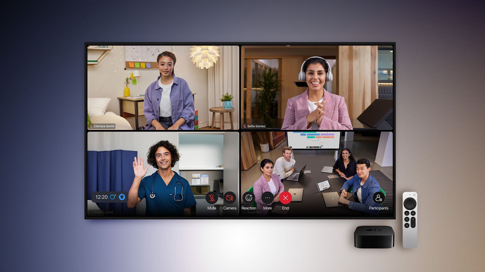 Приложение Webex скоро станет доступно для проведения видеоконференций на Apple TV