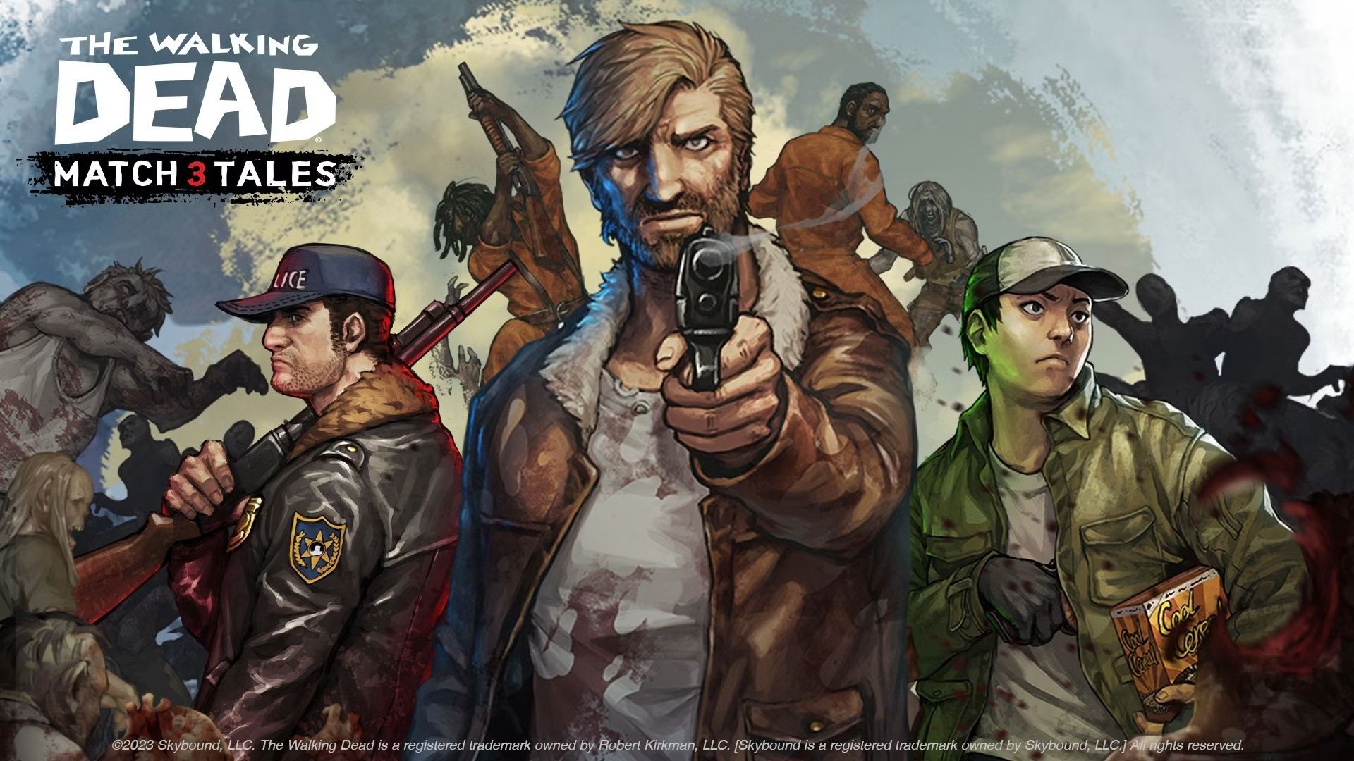 Вышла The Walking Dead Match 3 Tales — мобильная головоломка «три-в-ряд» по мотивам «Ходячих мертвецов»