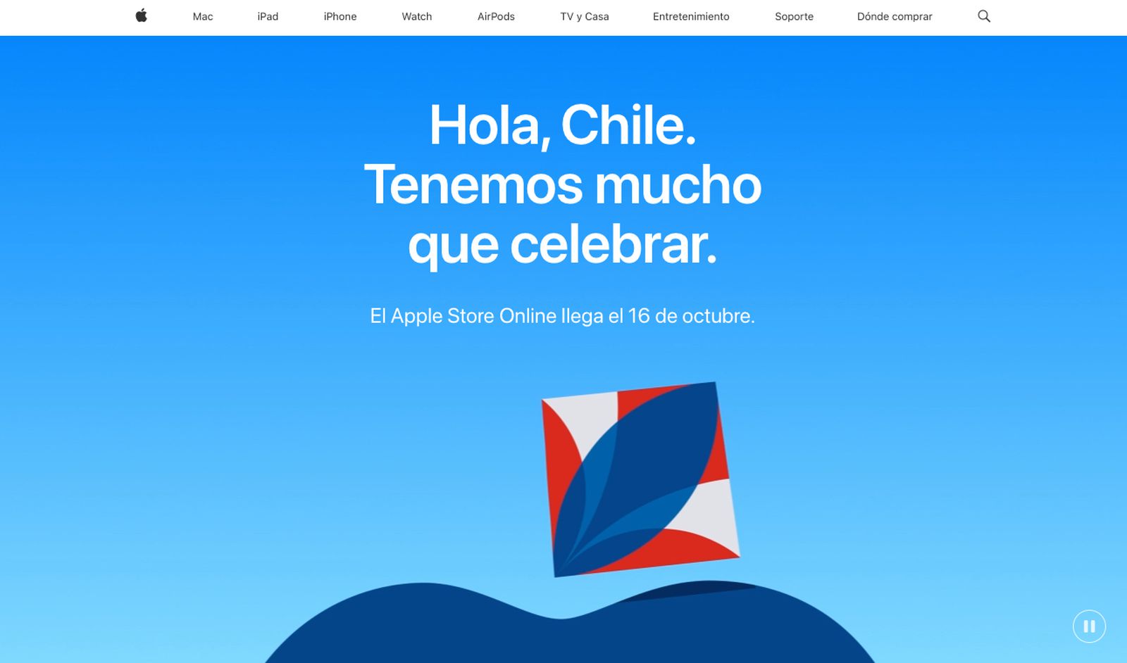 Apple откроет онлайн-магазин в Чили 16 октября