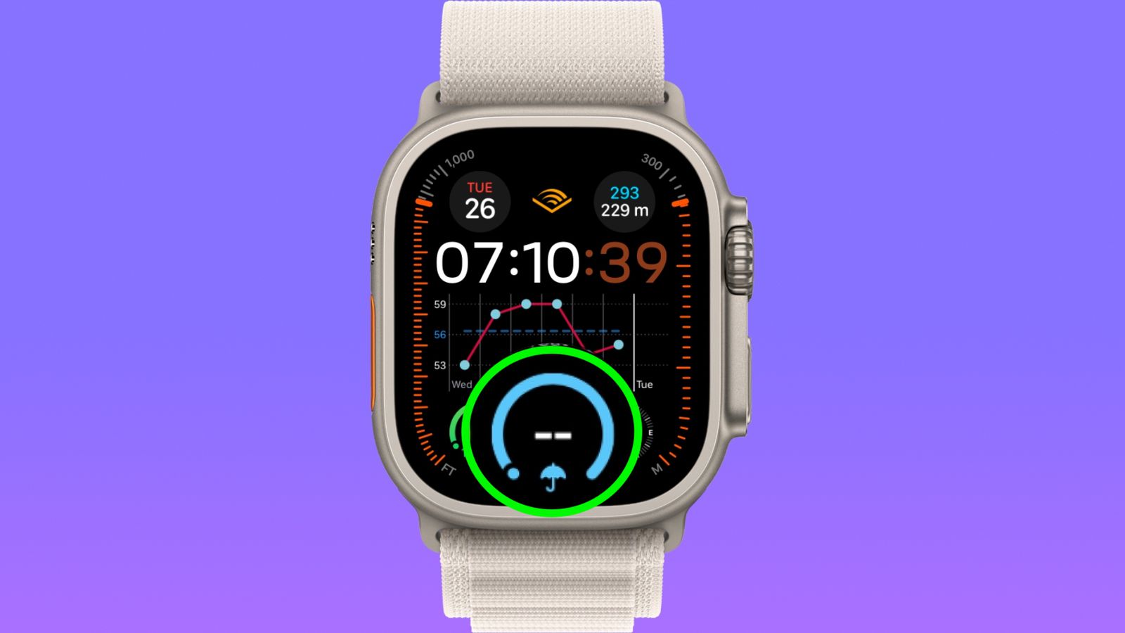 watchOS 10.1 исправила ошибку в работе погодных виджетов на Apple Watch
