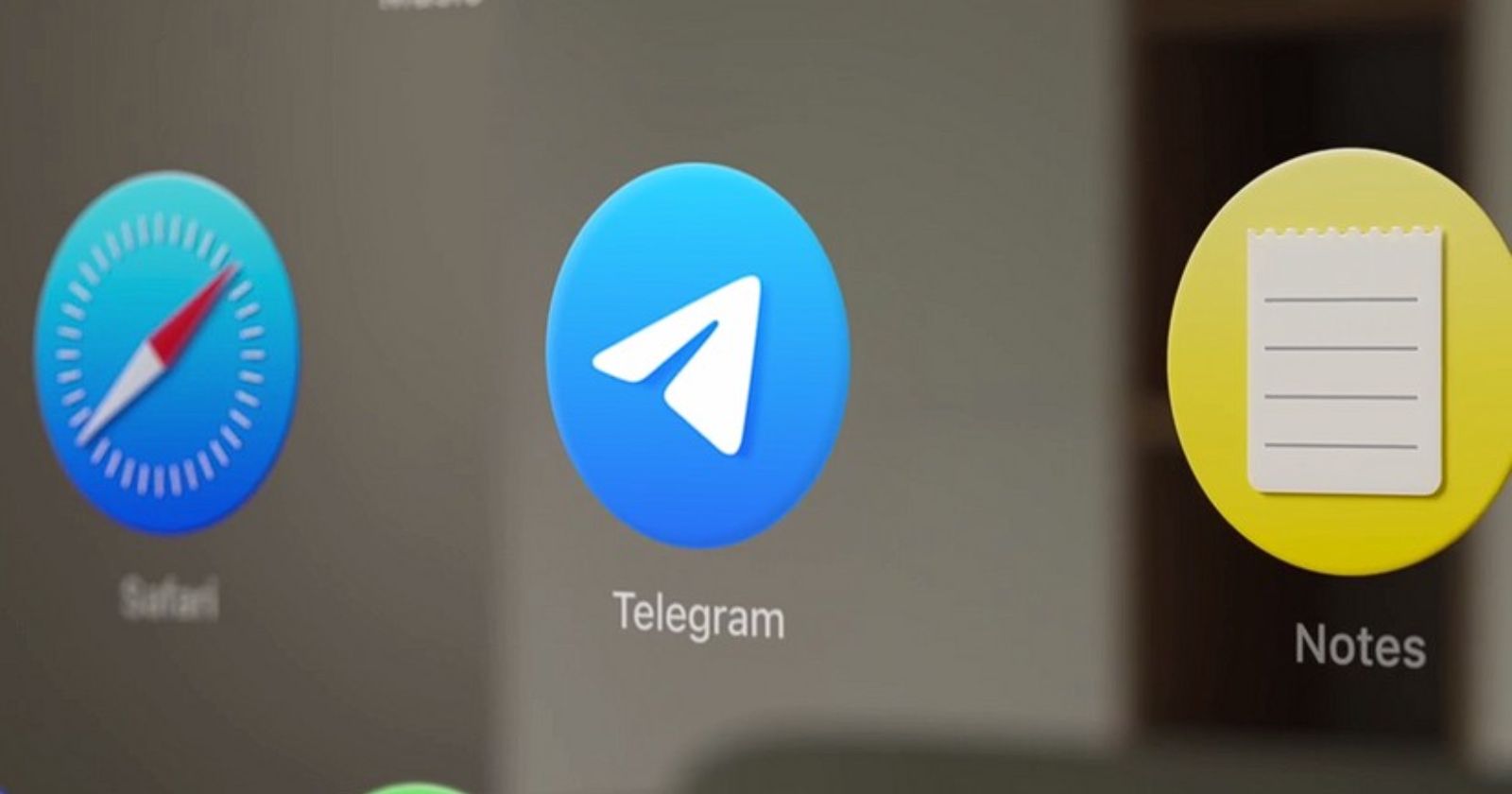 Павел Дуров показал как будет выглядеть Telegram в Apple Vision Pro