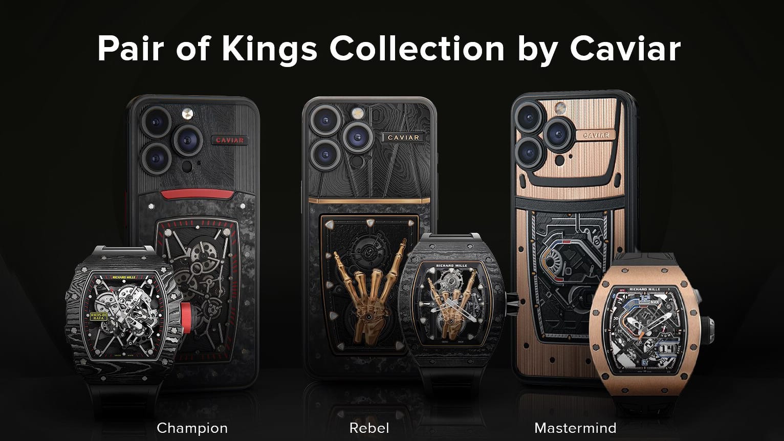 Перед Новым годом компания Caviar выпустила три роскошных варианта iPhone 15 Pro