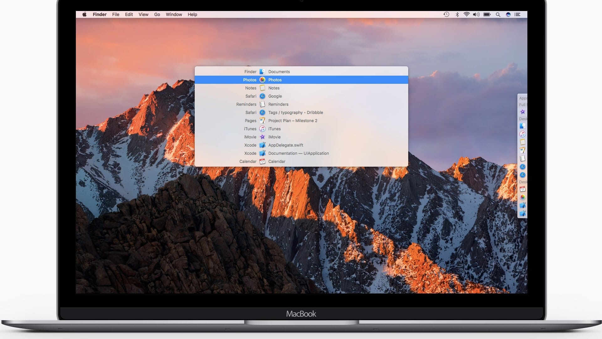 Contexts: приложение, которое меняет способ переключения окон на Mac