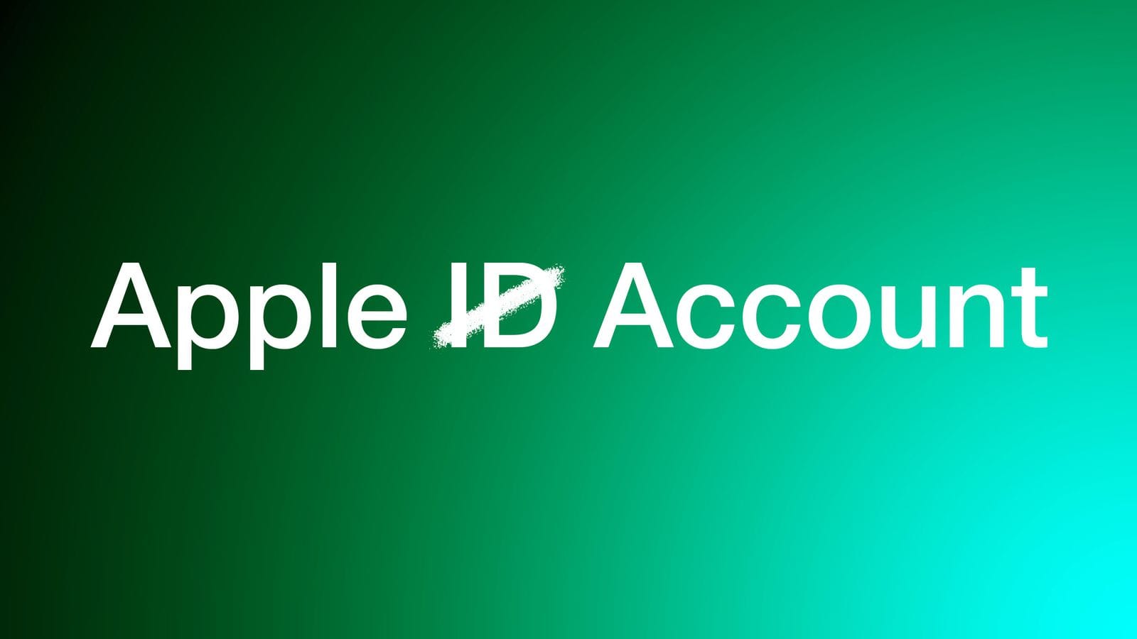Apple ID могут переименовать в Apple Account