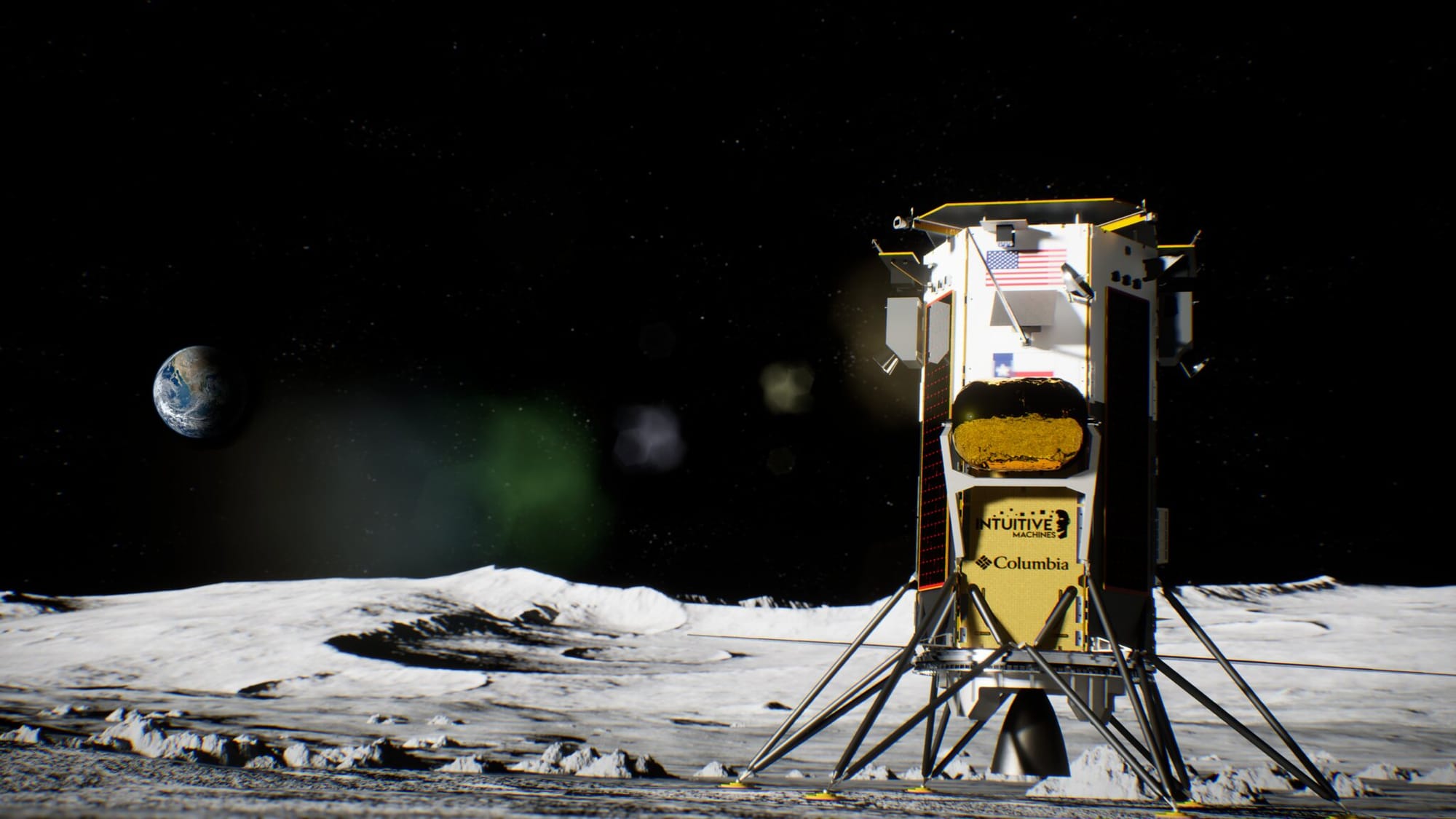 Первый севший на Луну частный модуль перестанет работать уже 27 февраля
