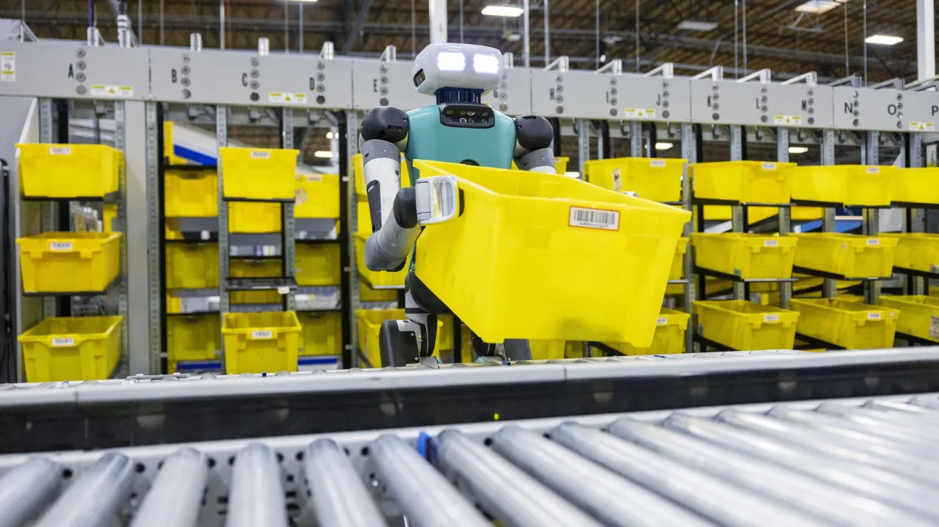 Amazon начала тестировать роботов-гуманоидов Digit на складе в Сиэтле